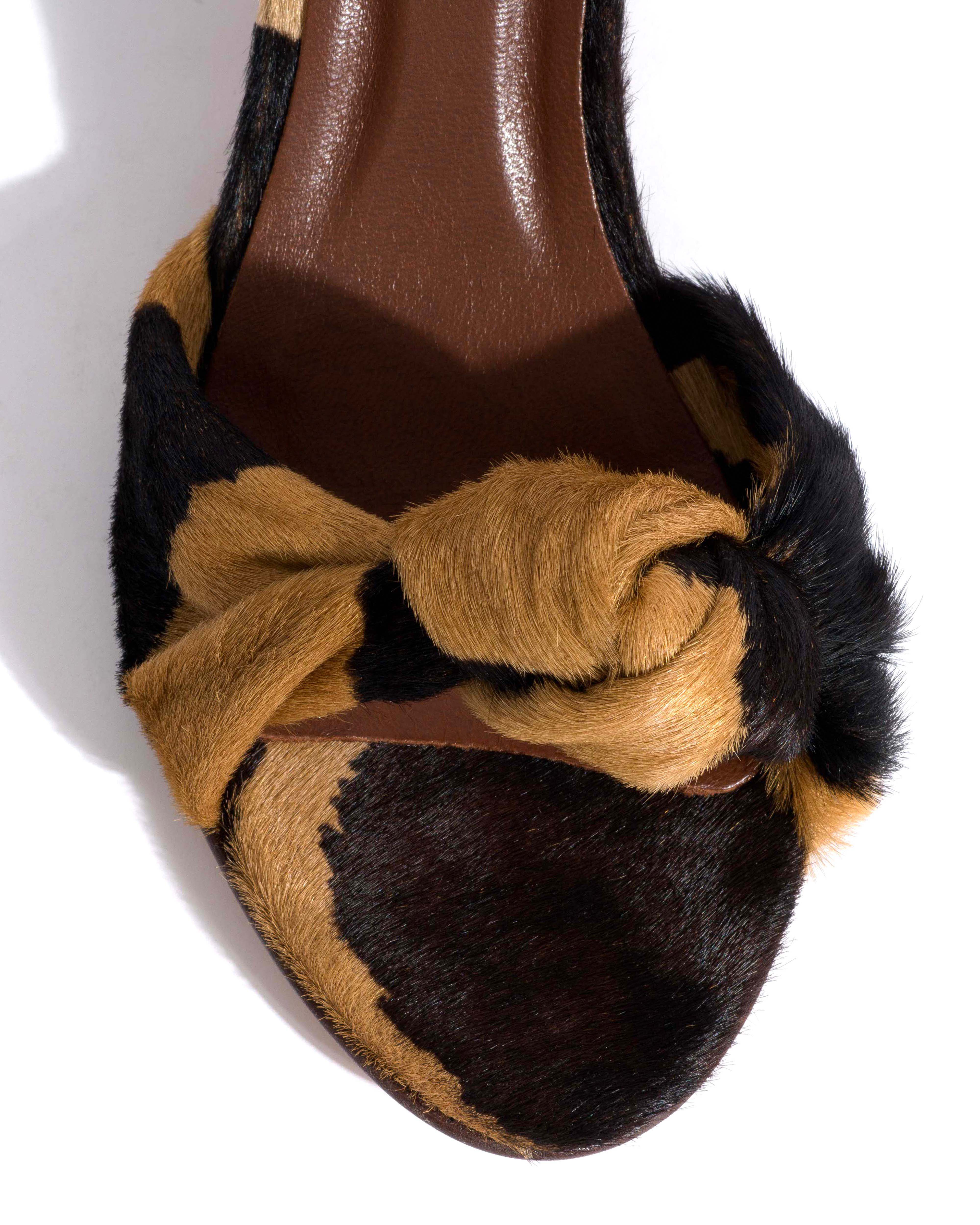 Aliza 50 stiletto Calf hair Tapir - Image 5