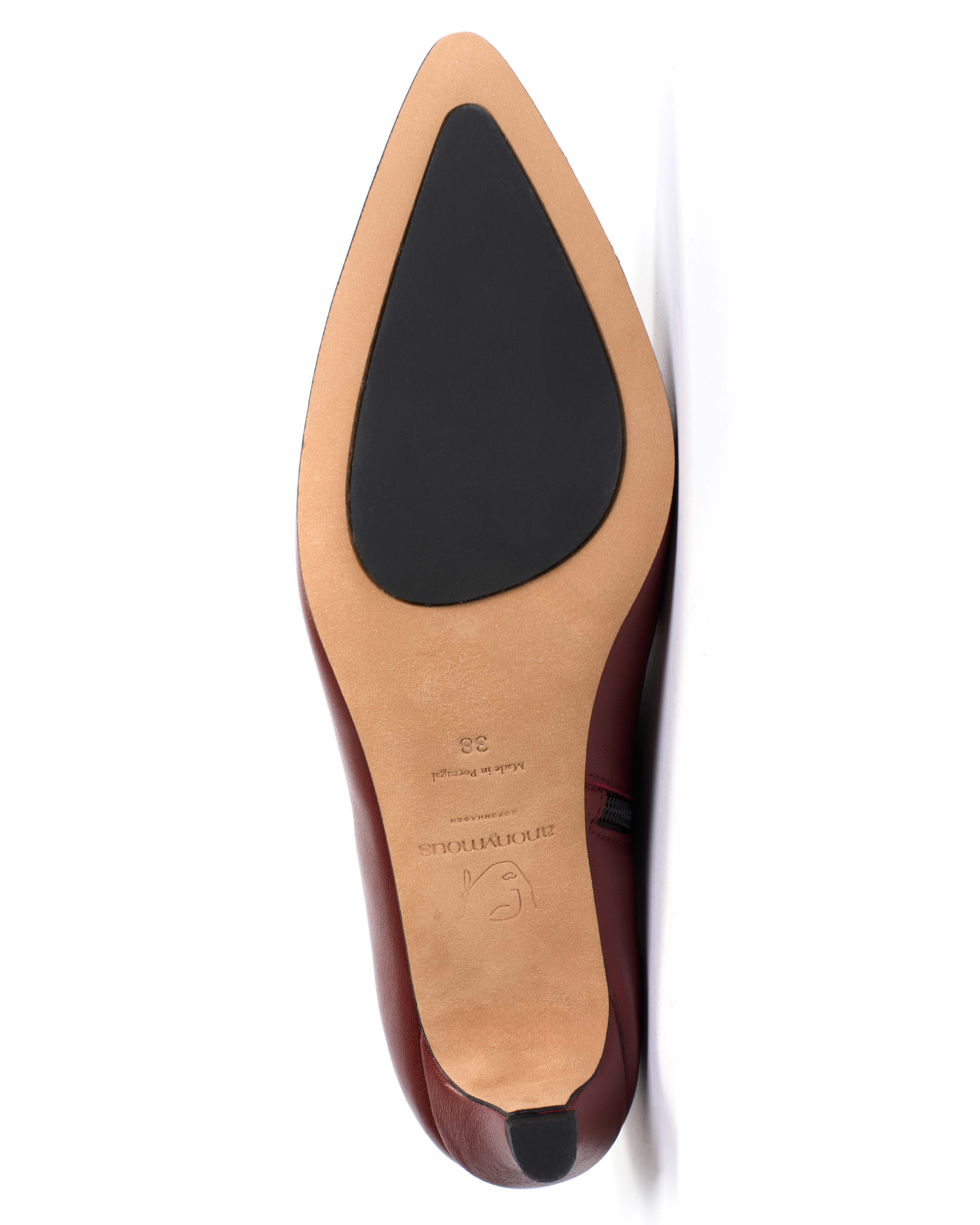 Avy 40 stiletto Silky calf Pomegranate - Image 8