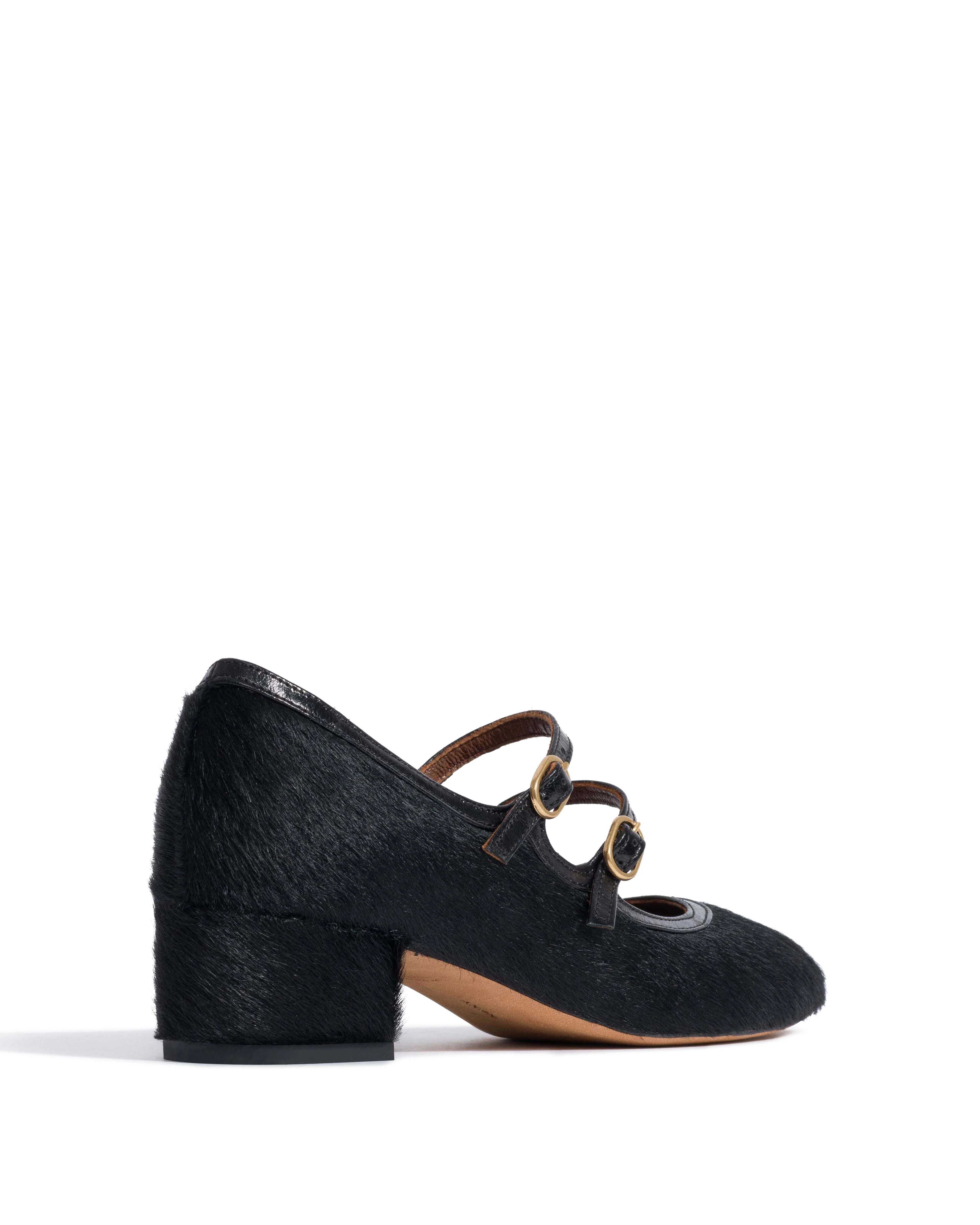Balie 40 Calf hair Black - Image 3
