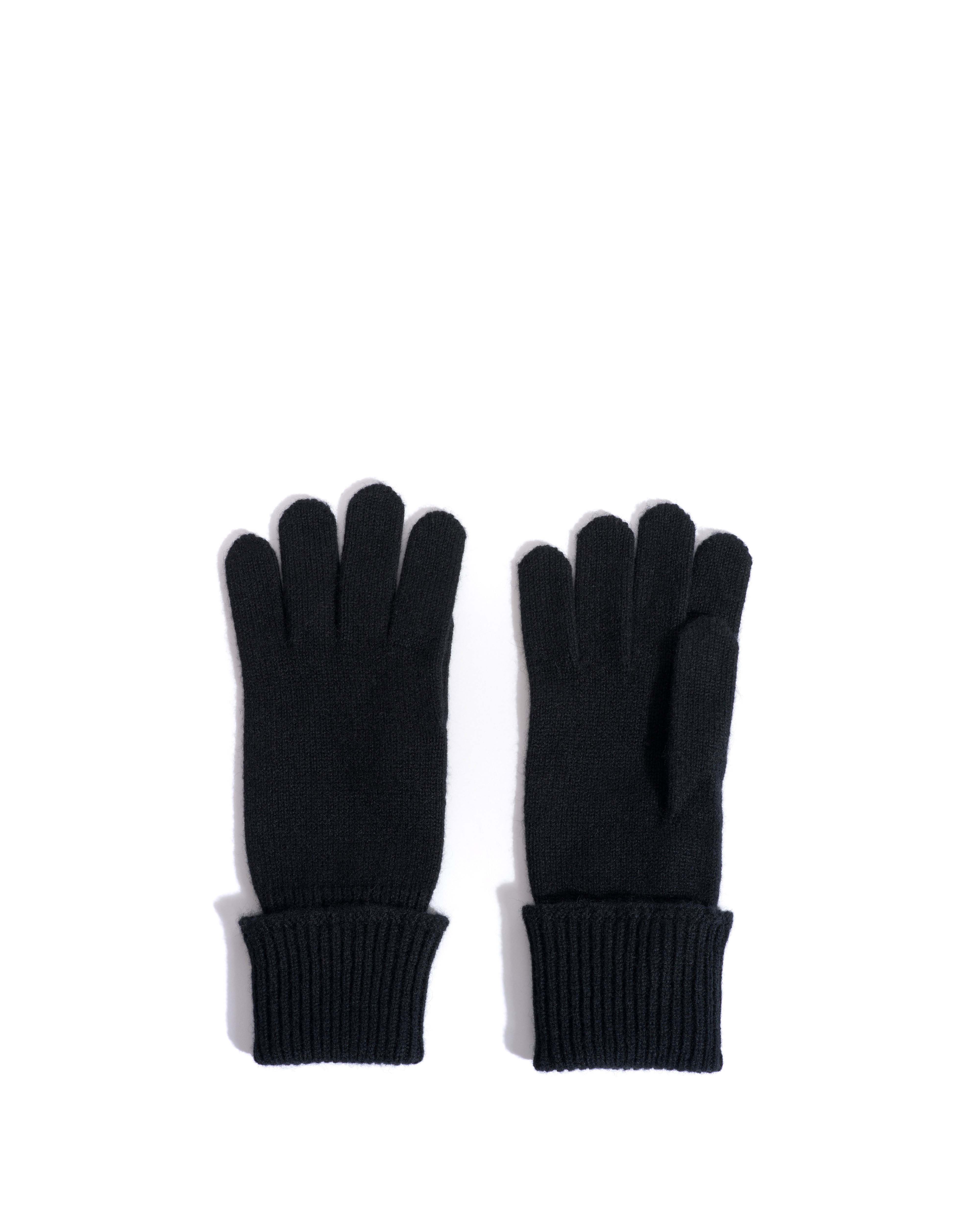 Bianca cashmere gloves 100% cashmere Black - Image 2