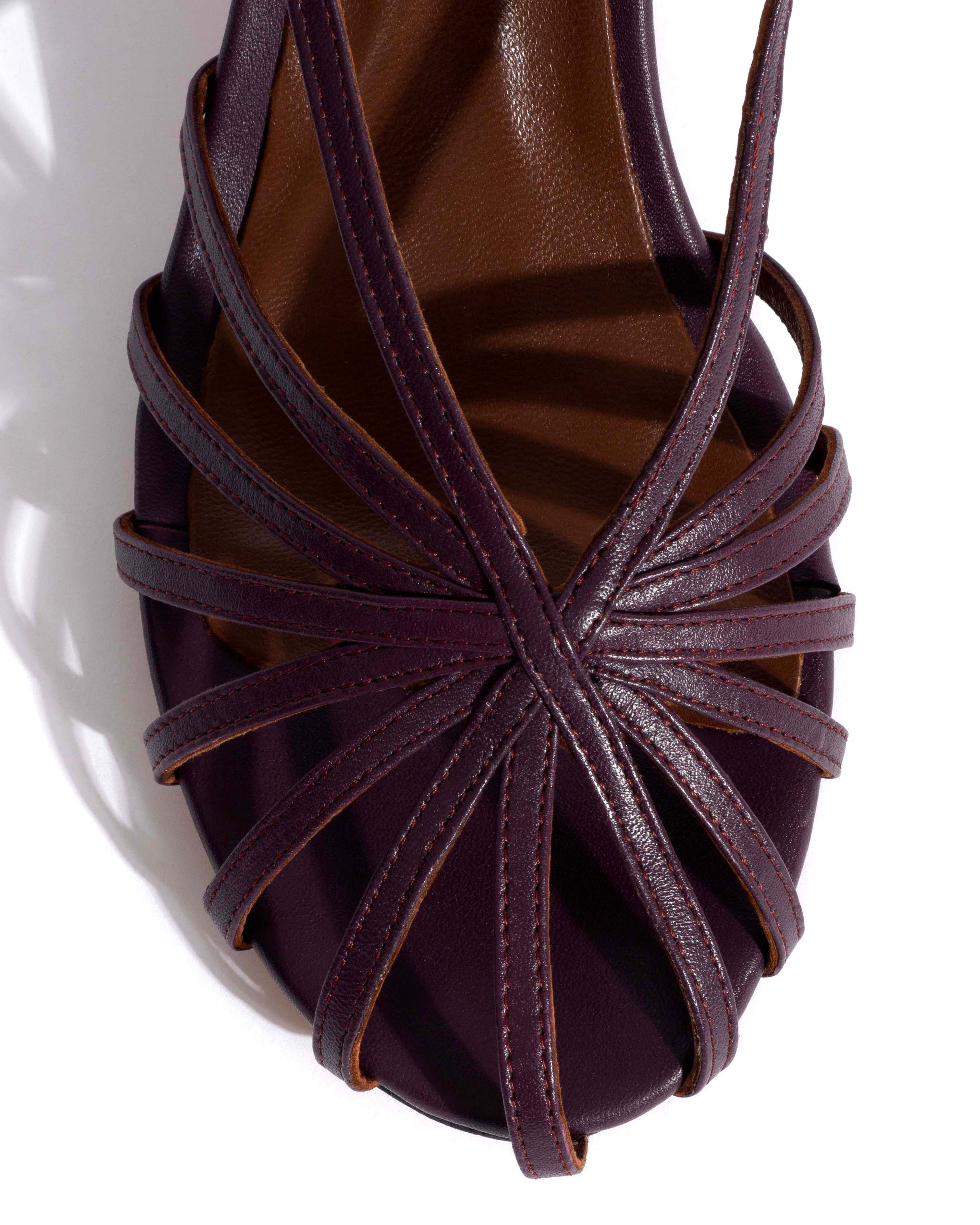 Candace 55 Shiny lamb Fig purple - Image 6