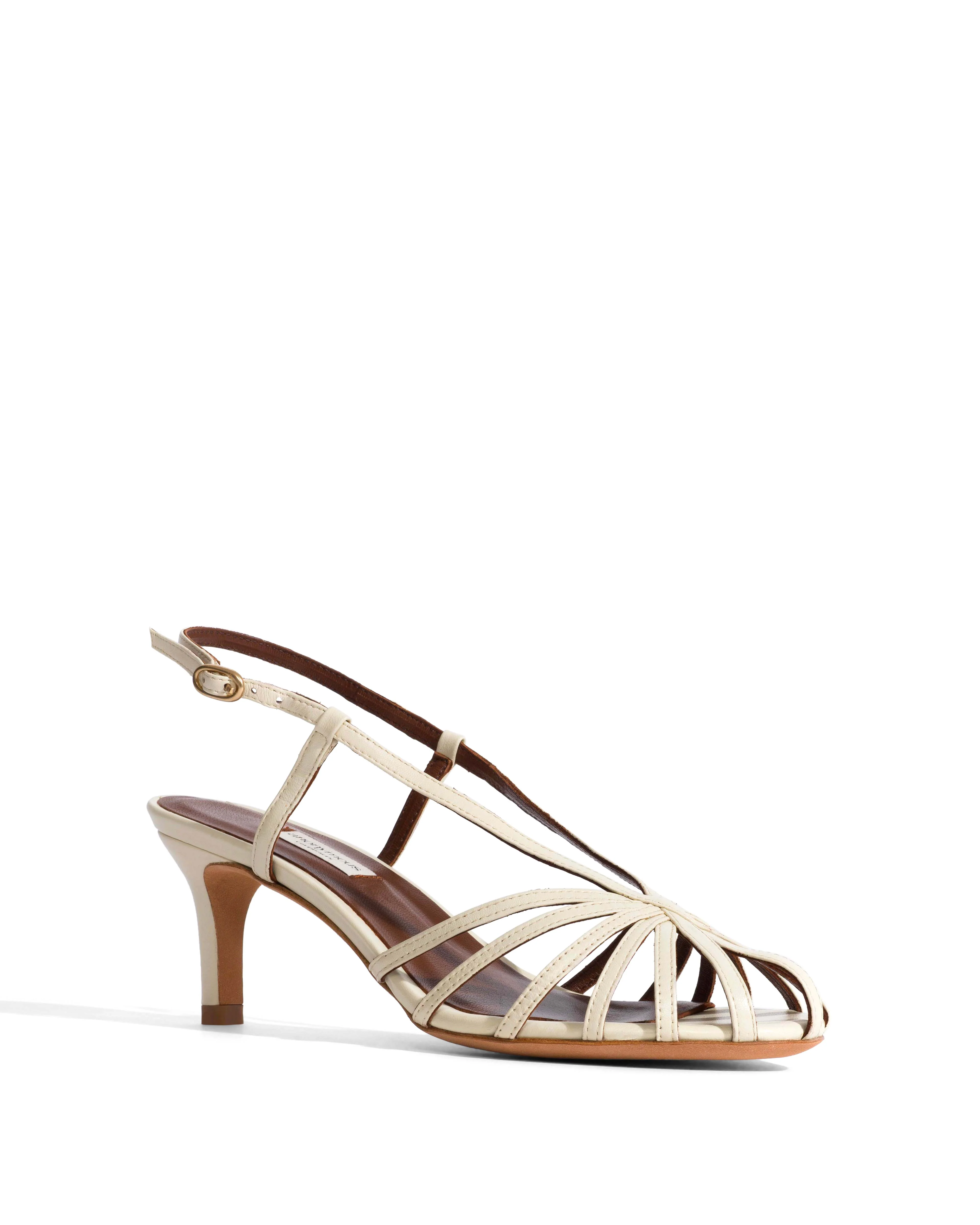 Candace 55 Shiny lamb White sand - Image 2