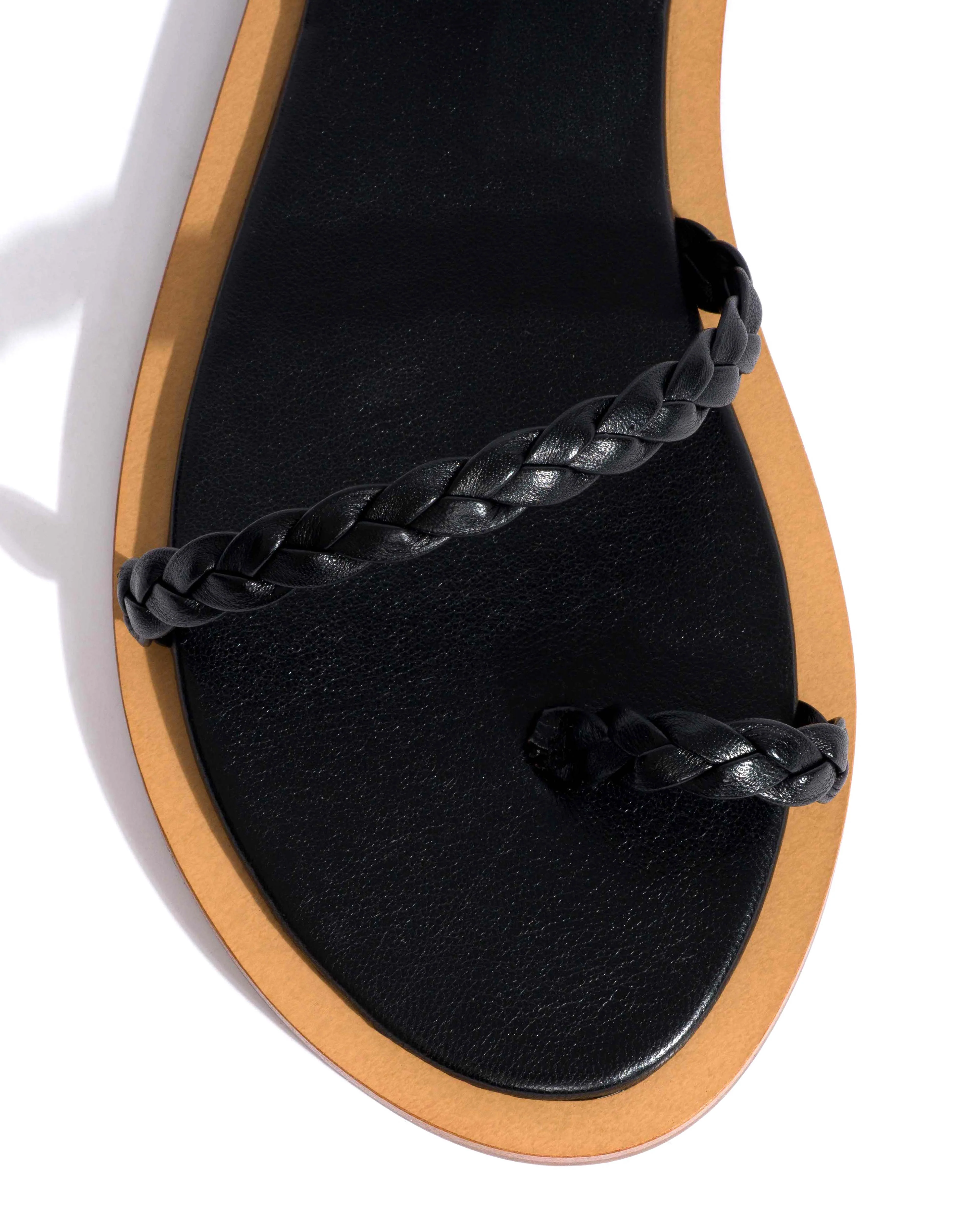 Cinca 10 hand-braided Hand-braided leather Black - Image 5