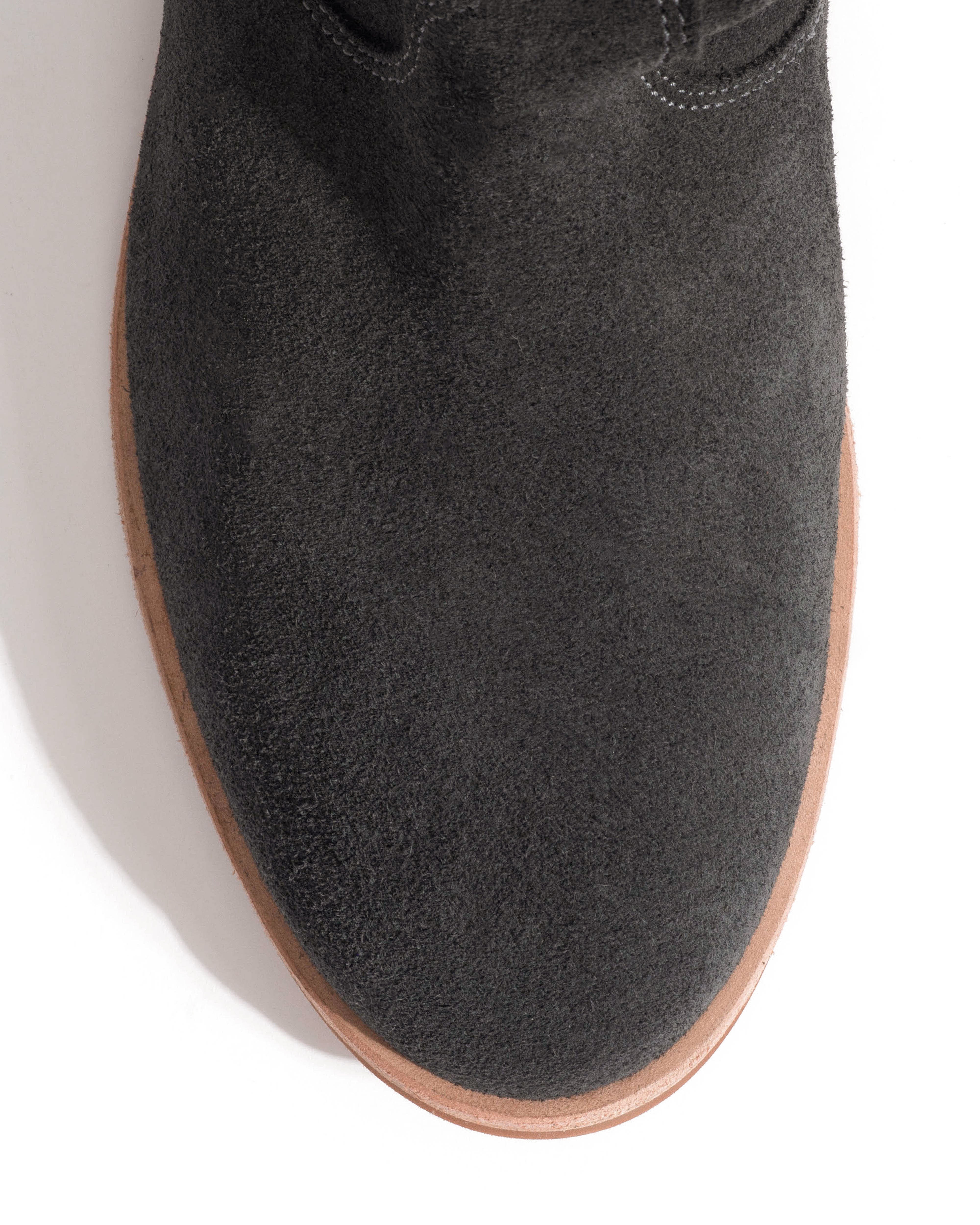 Claudia Calf suede Off black - Image 5