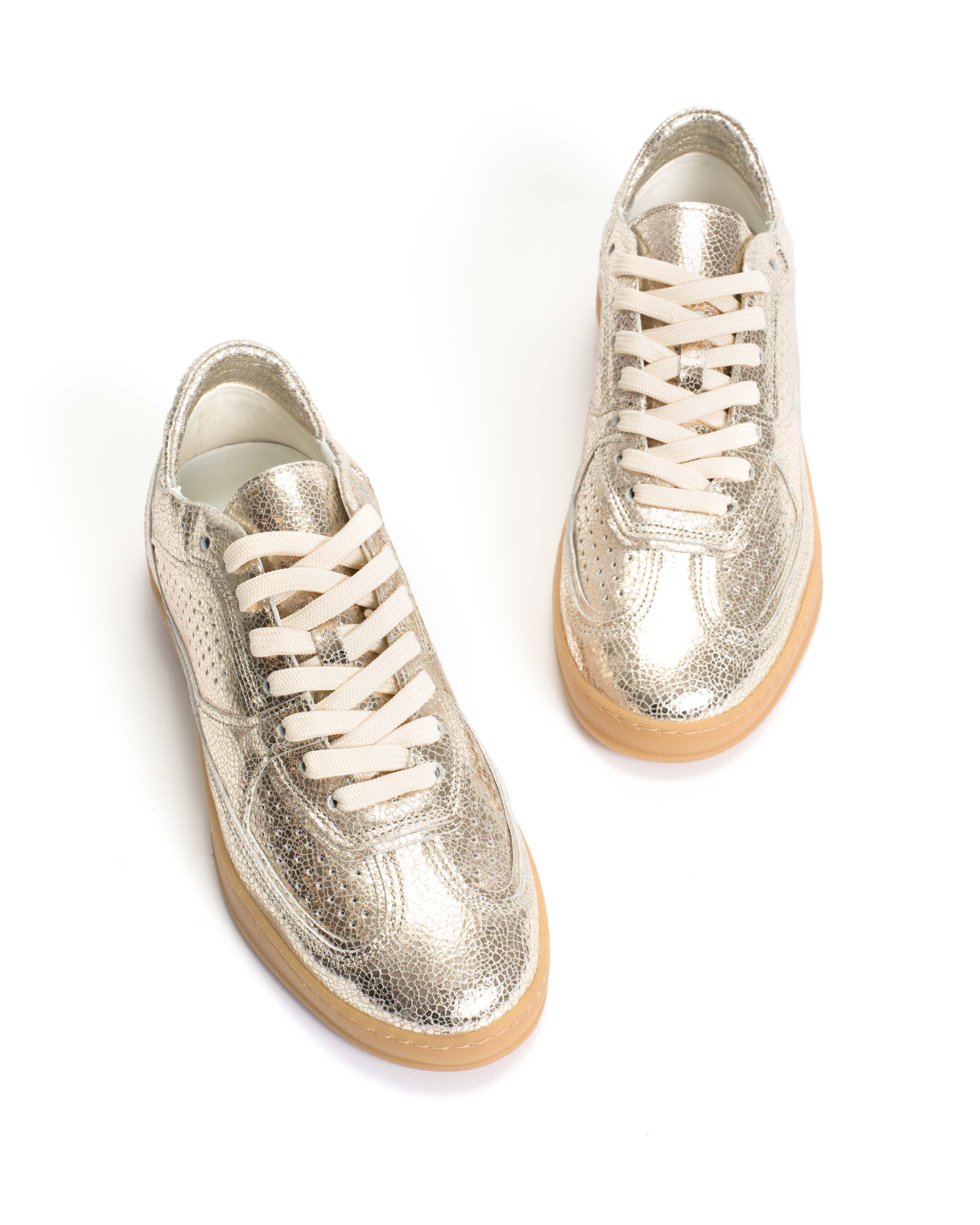 Dabbie Crackled metallic goat Champagne - Image 6