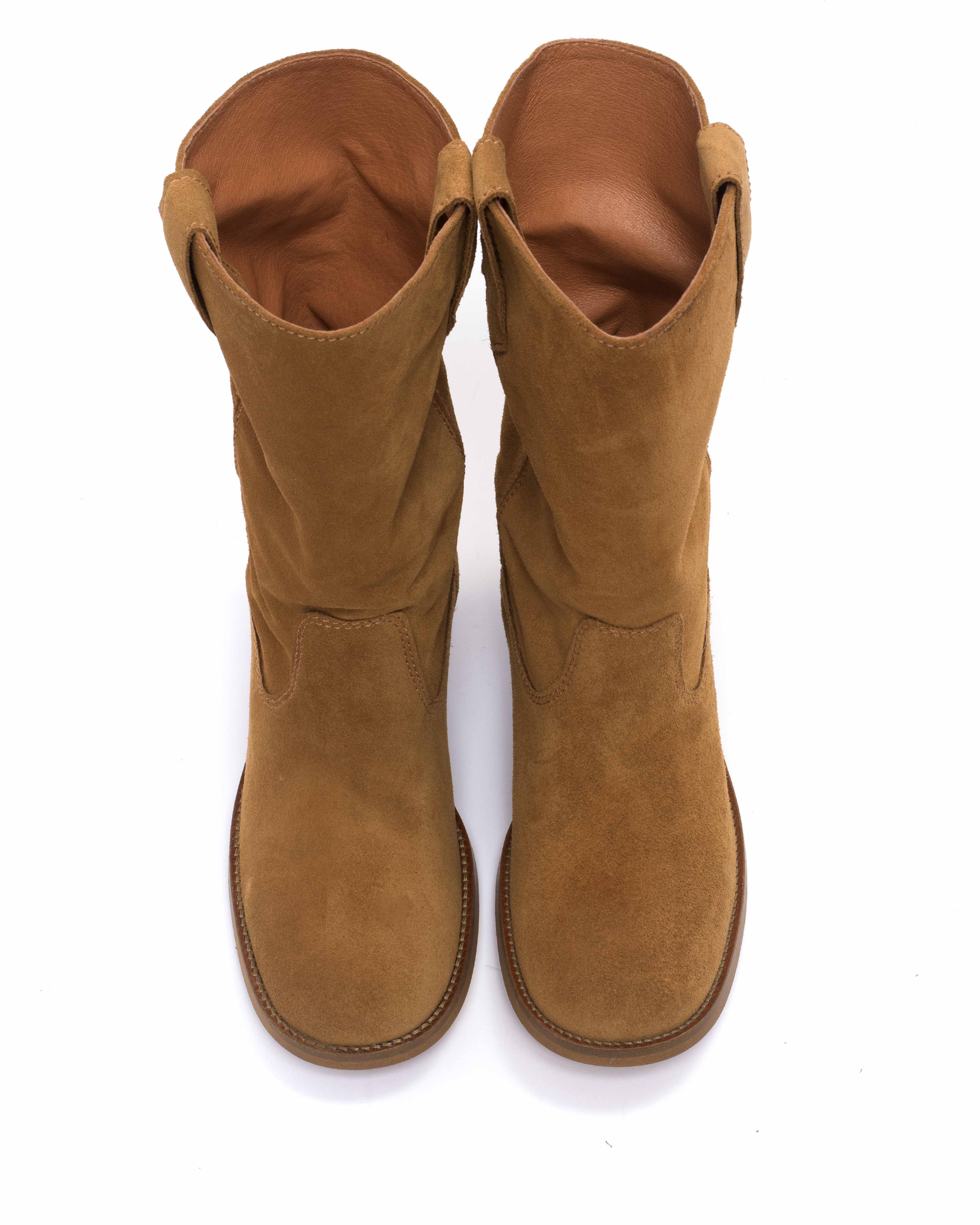 Dico Julia Calf suede Dark tan - Image 4