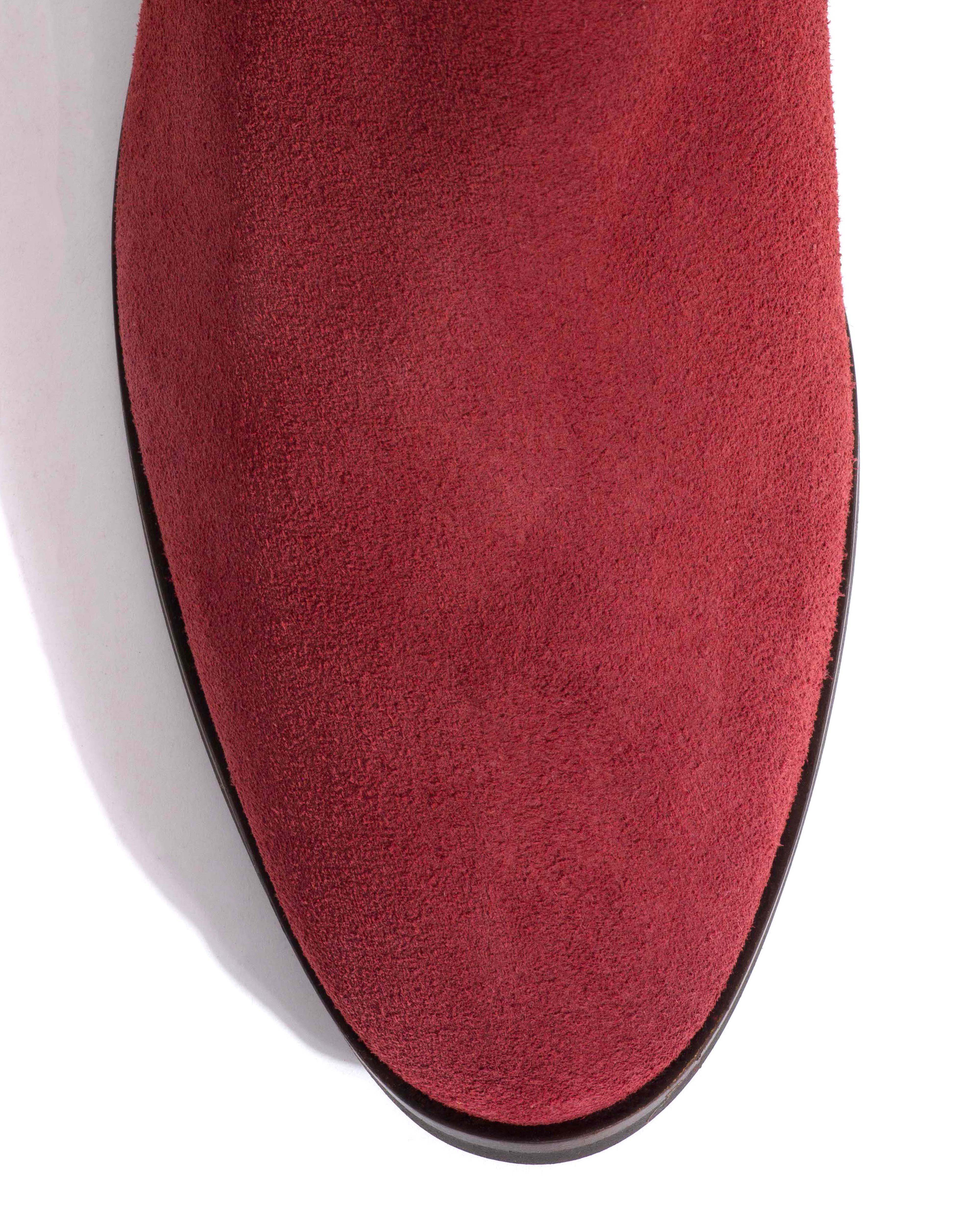 Fiona 35 Calf suede Pomegranate - Image 5