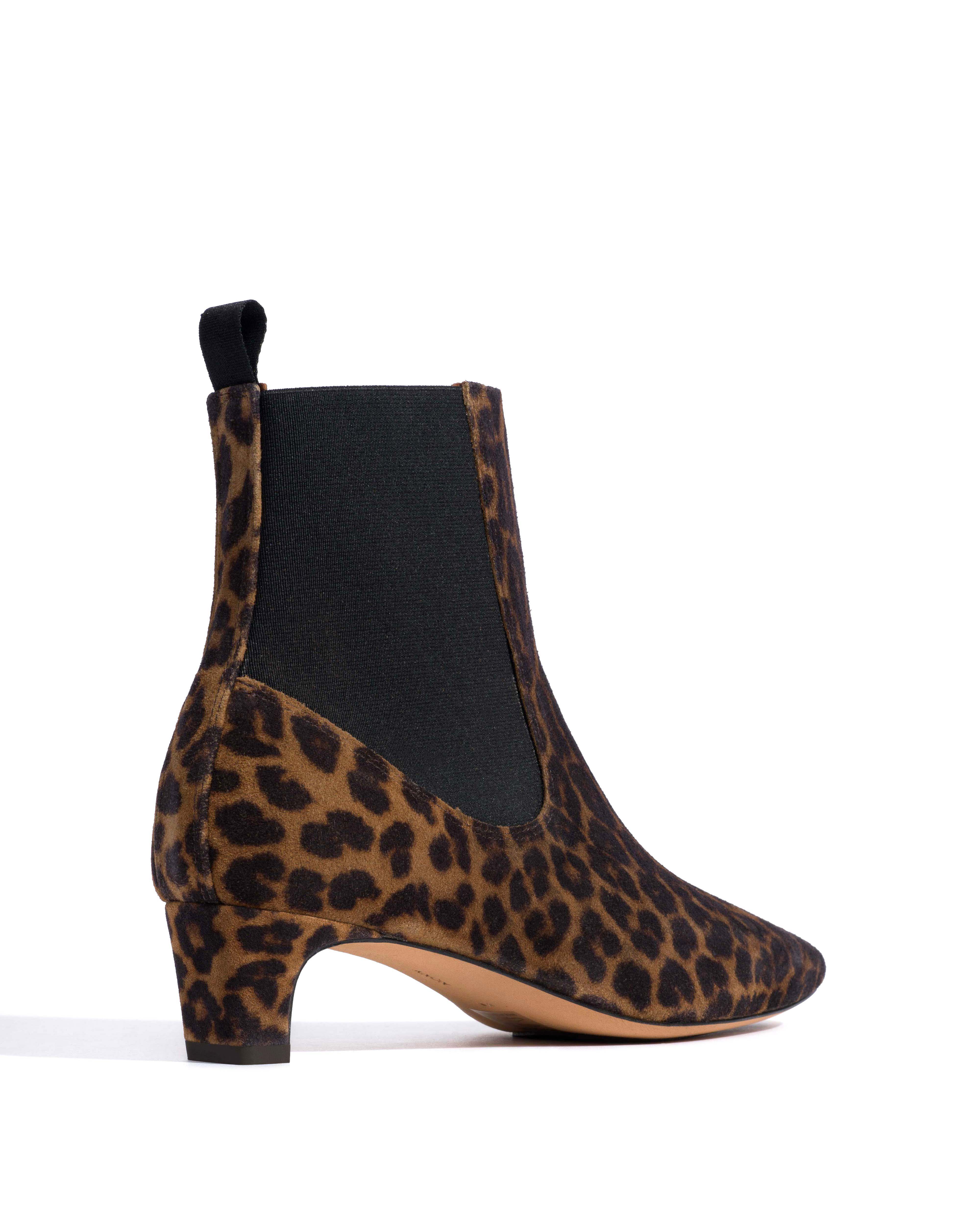Gaby 40 Calf suede print Leopard - Image 3