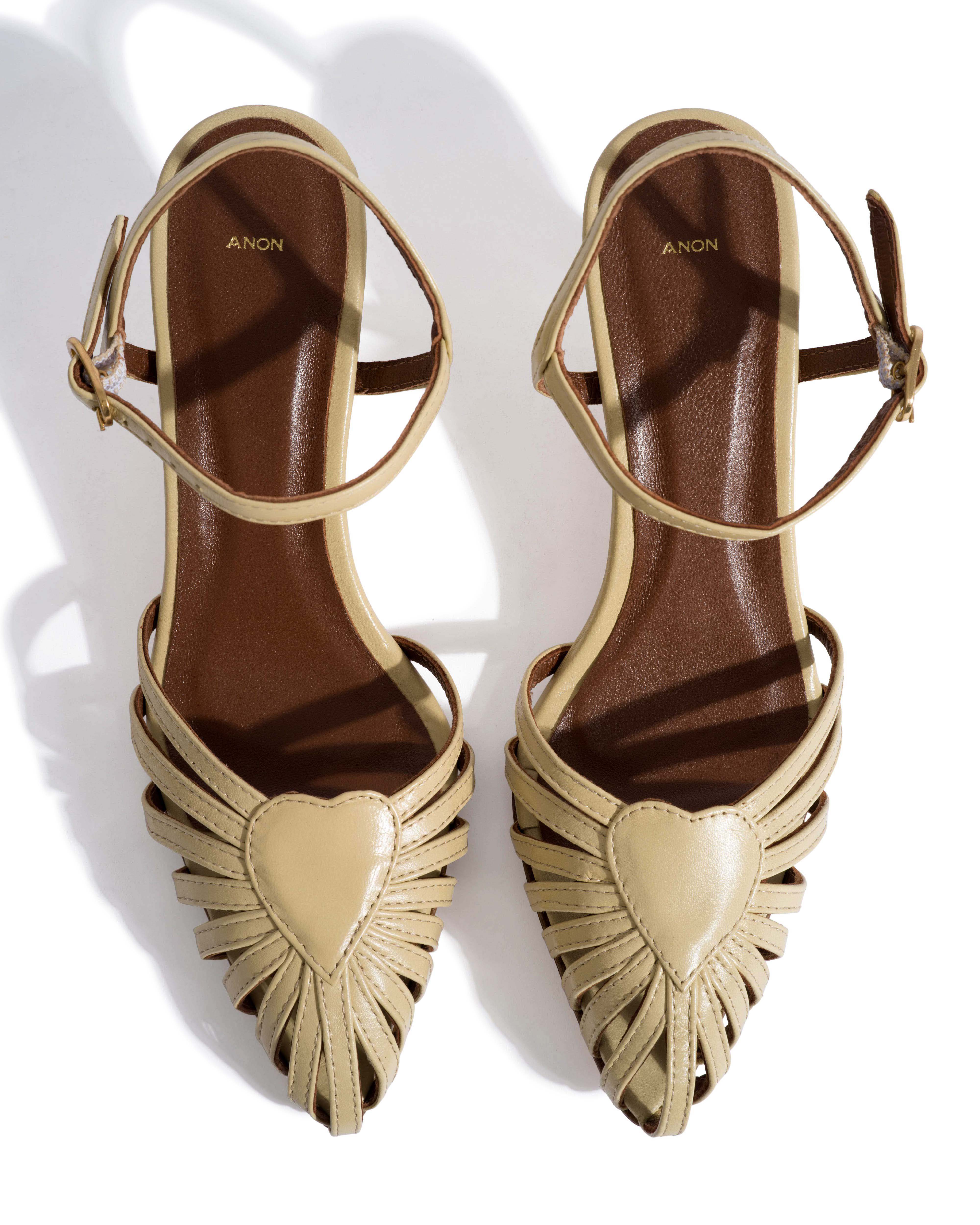 Keesha 55 Shiny lamb Butter yellow - Image 4