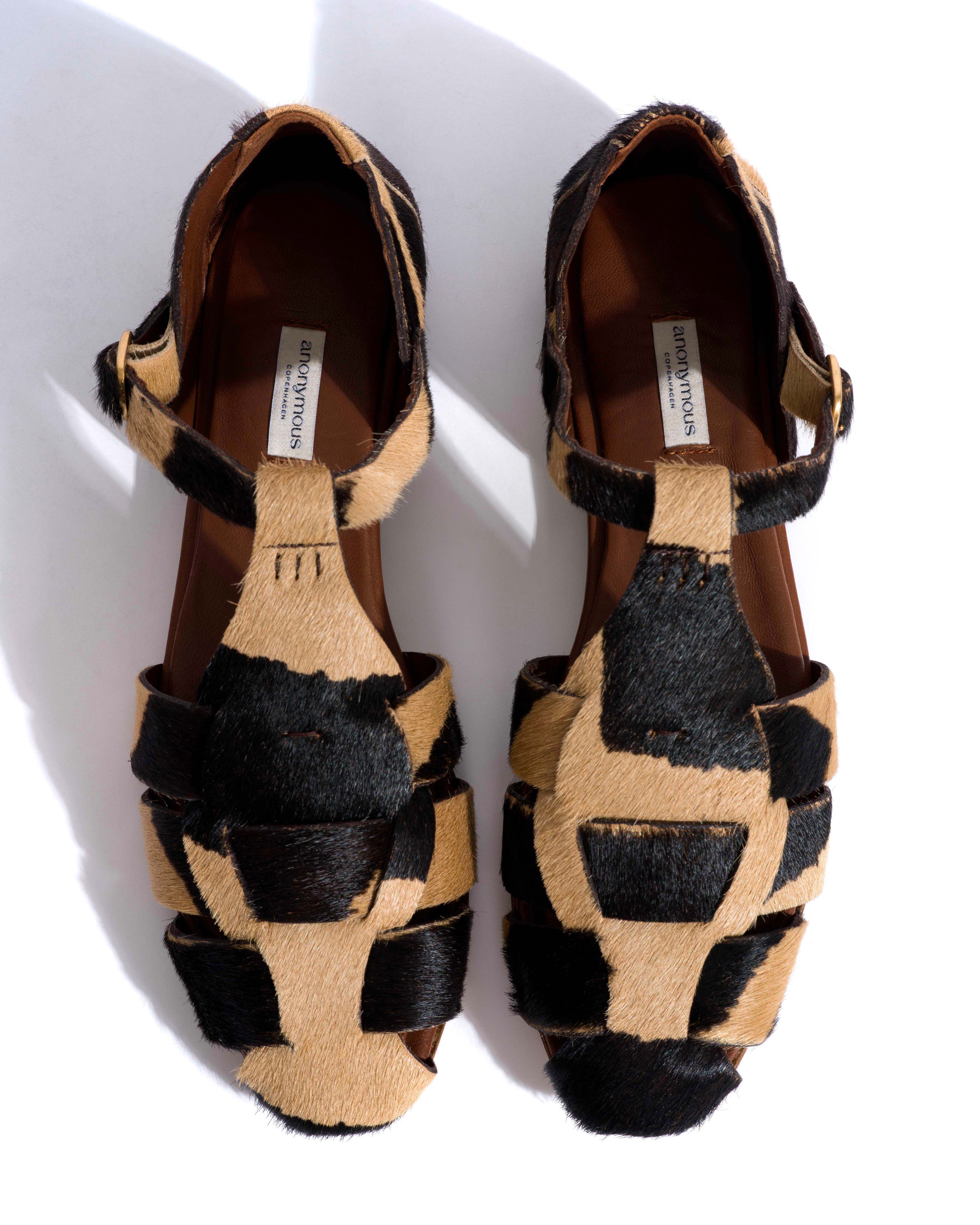 Lain flats Calf hair Tapir - Image 4