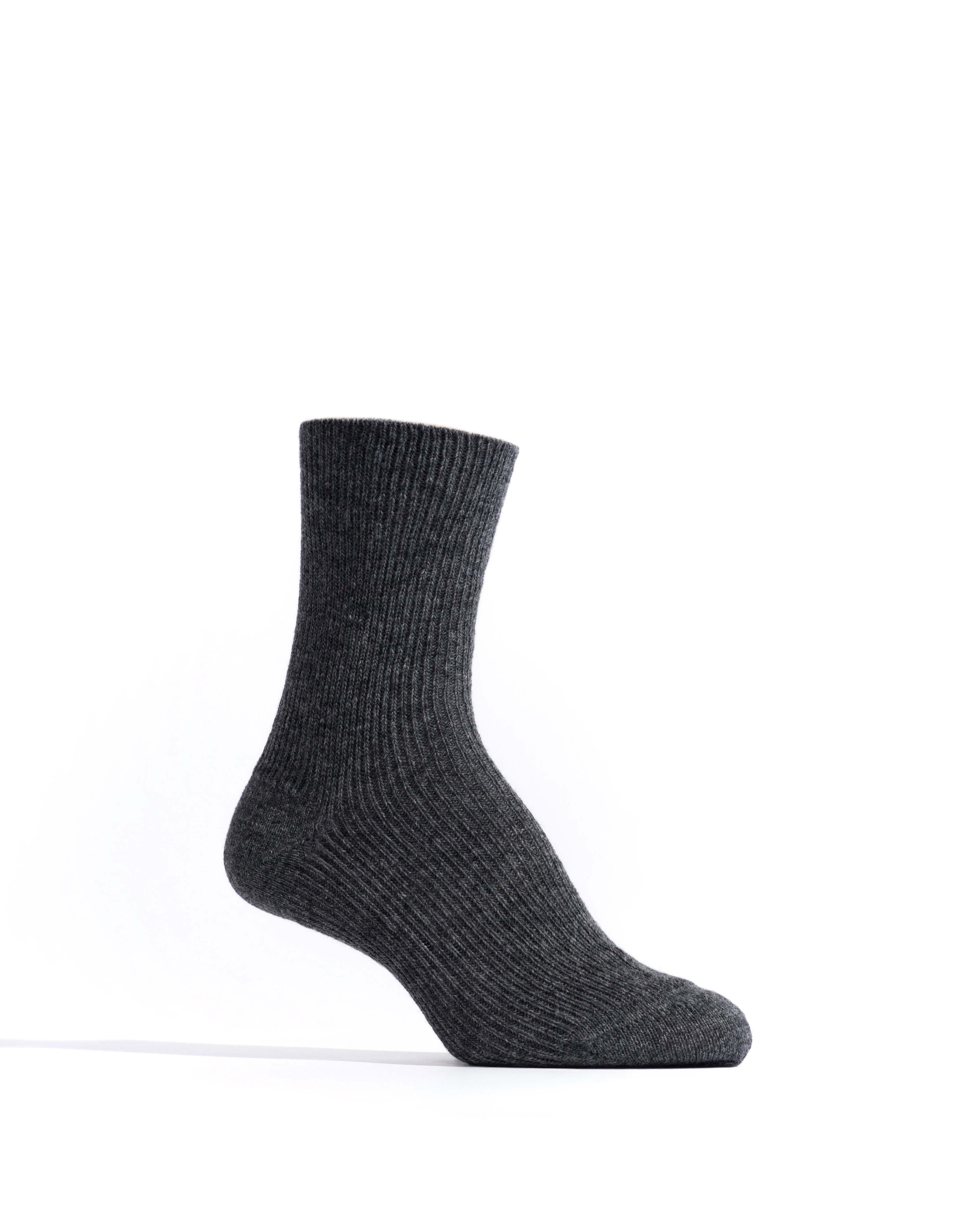 Lanai cashmere socks 70% wool 30% cashmere Dark grey - Image 2