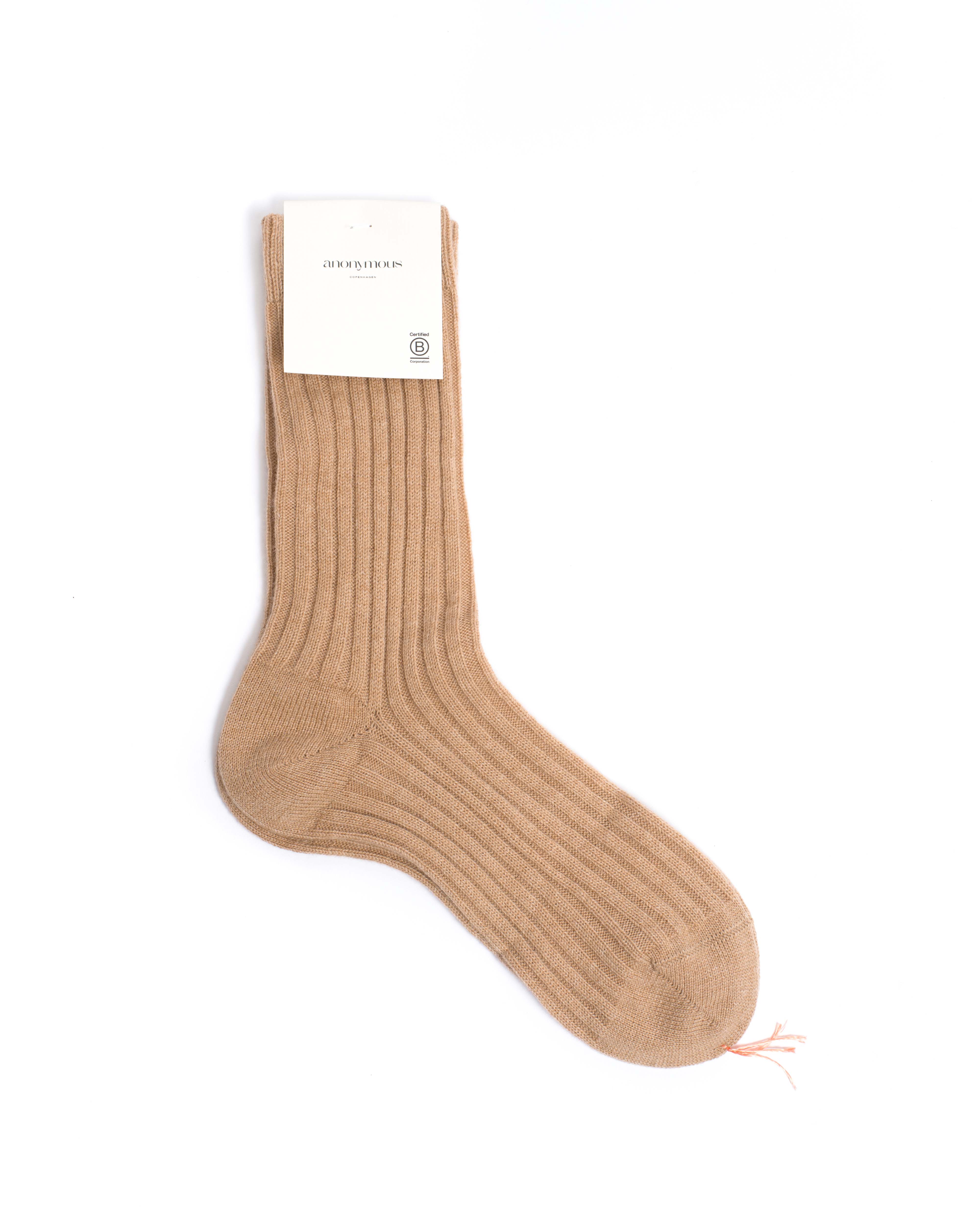 Magdai cashmere socks 100% cashmere (socks) Caramel - Image 4