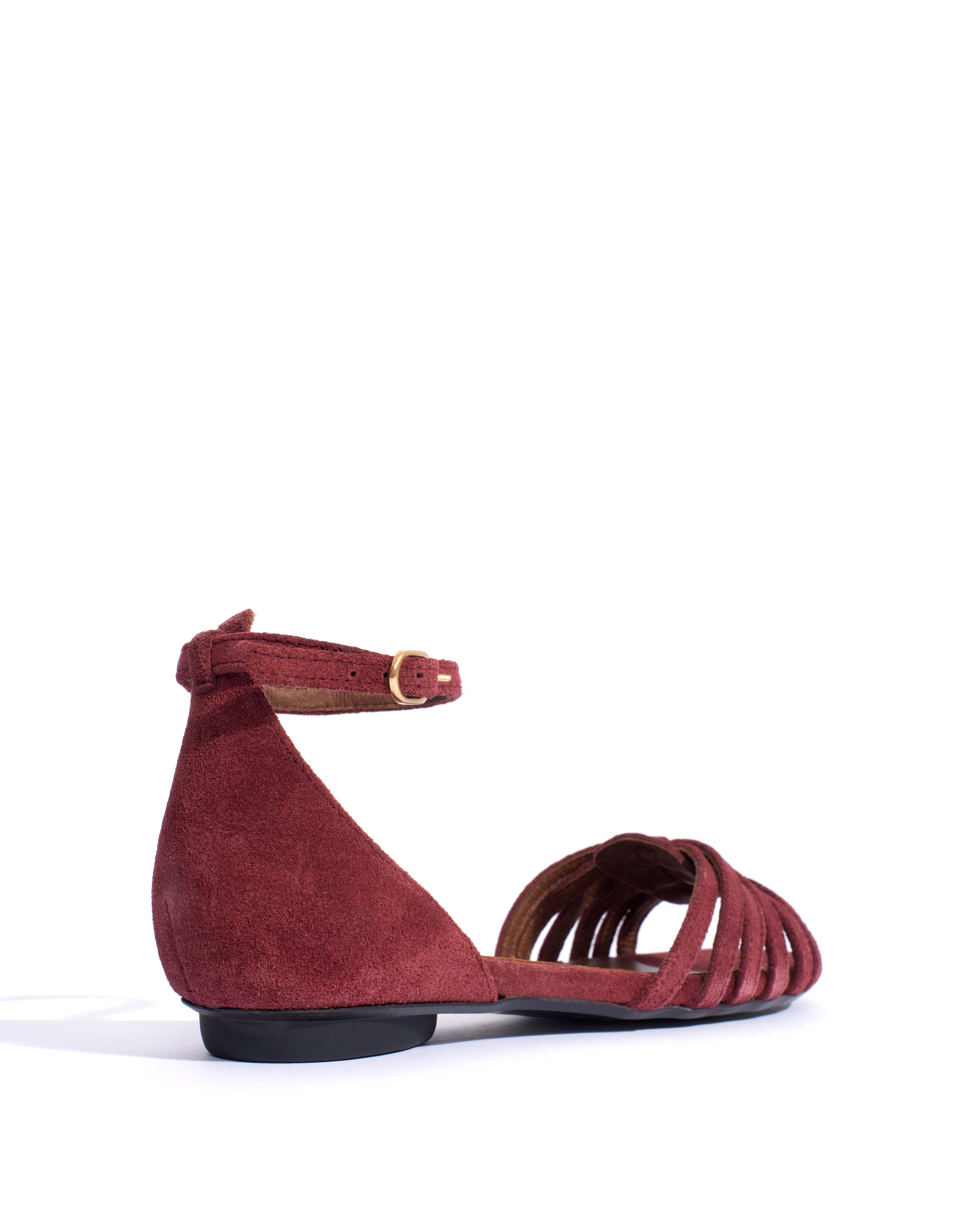 Mareike 10 Calf suede Pomegranate - Image 3