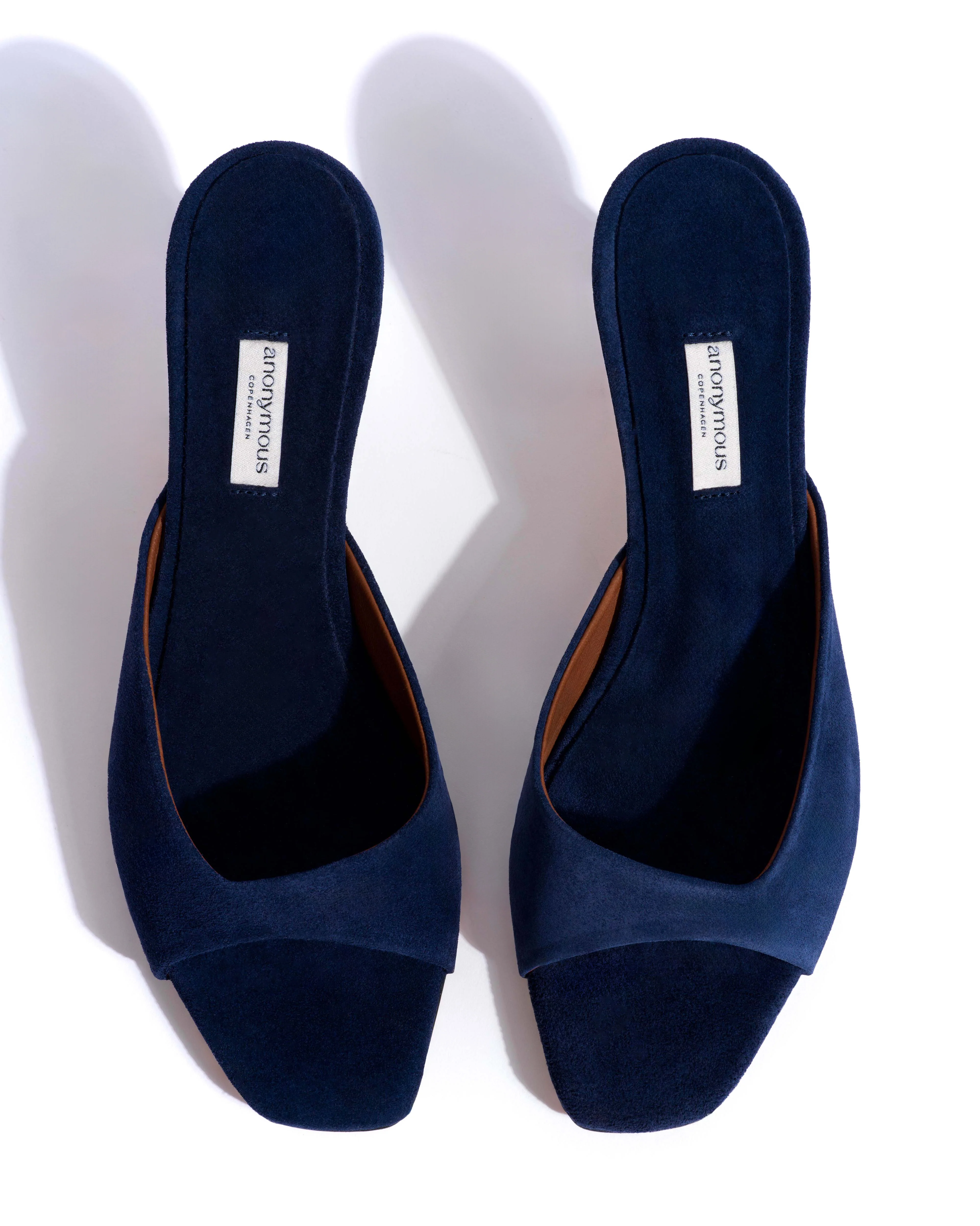 Mazy 55 Calf suede Ink blue - Image 4
