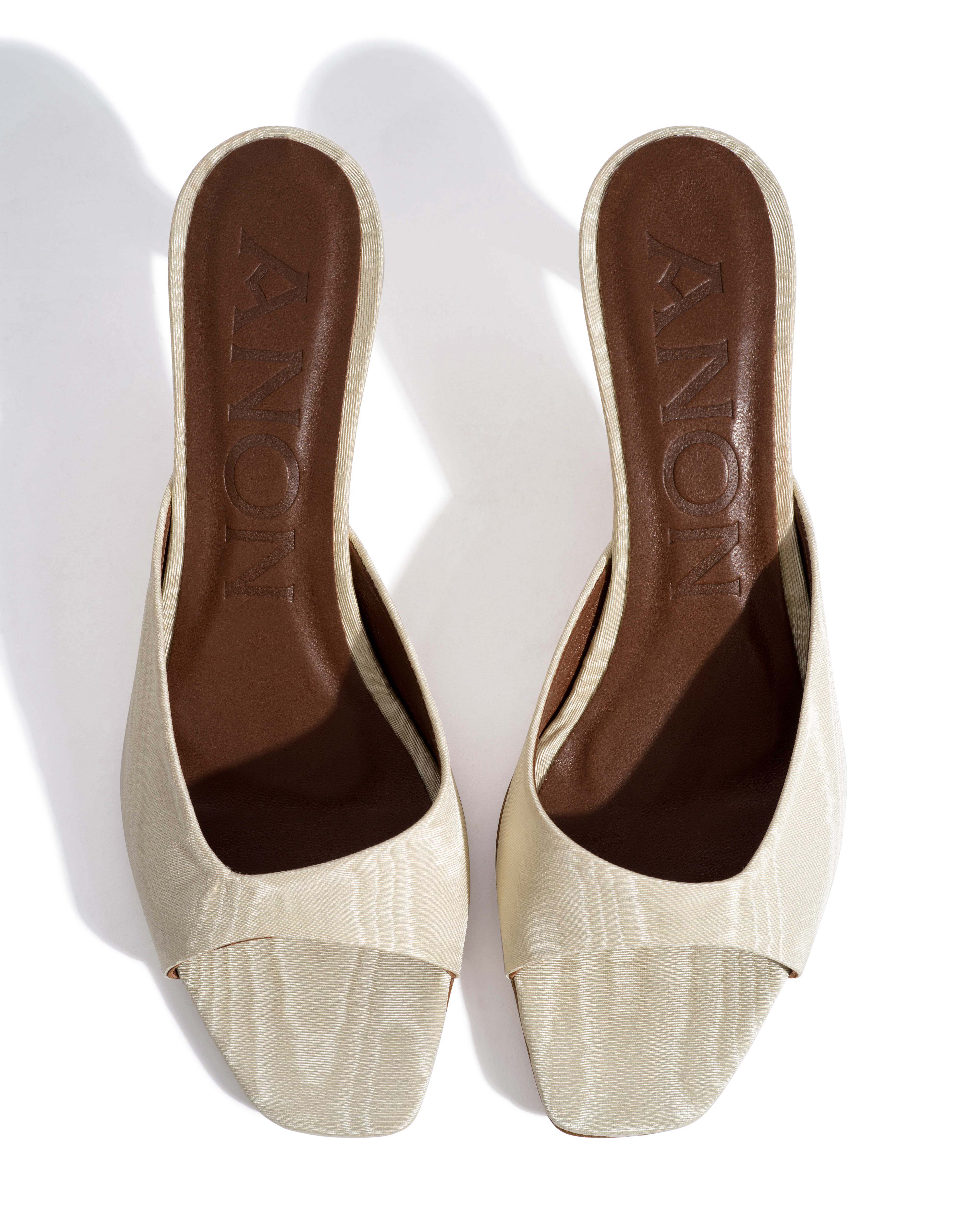 Mazy 55 Glossy moire Ivory - Image 4