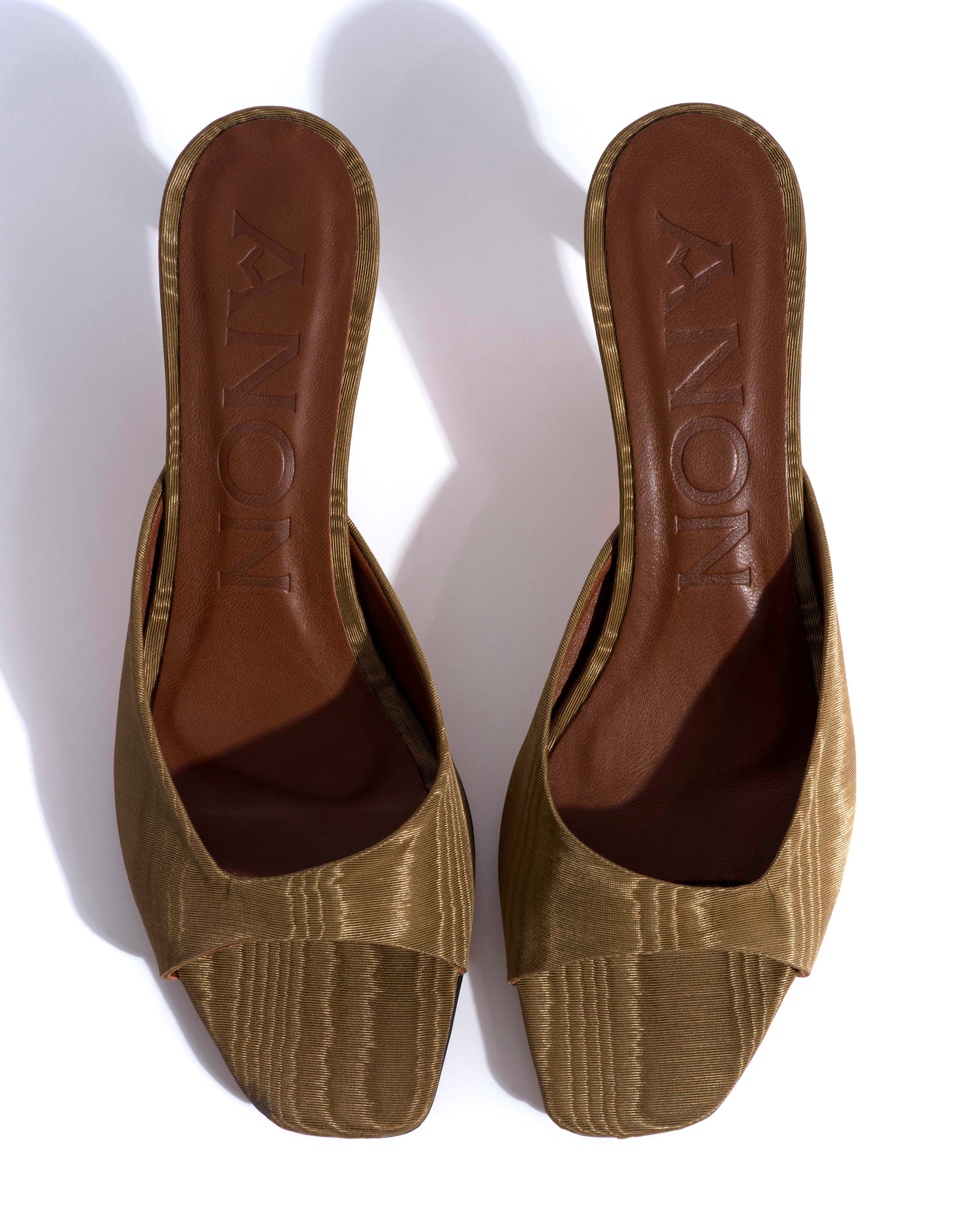 Mazy 55 Glossy moire Khaki - Image 4