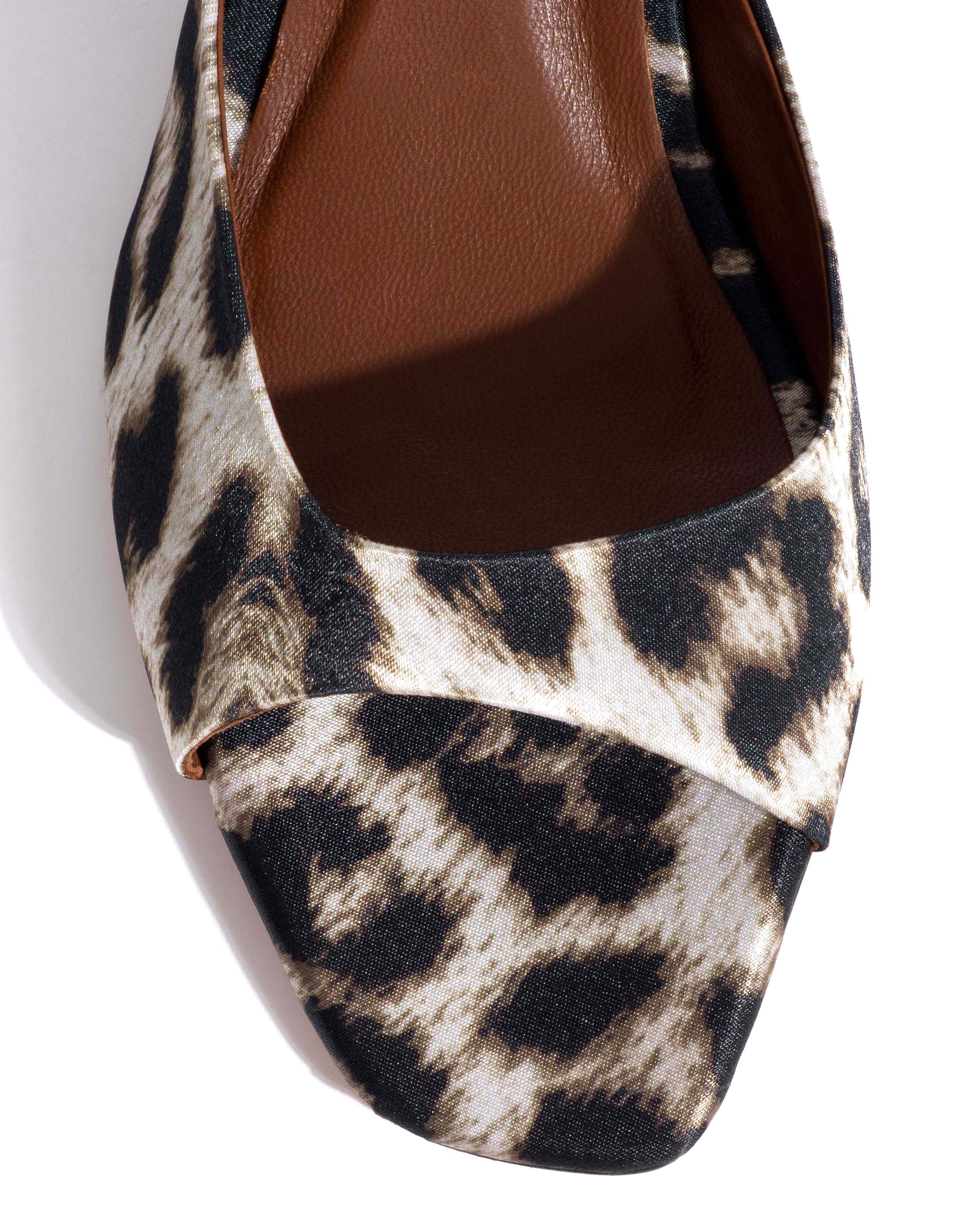 Mazy 55 Satin print Snow leopard - Image 5
