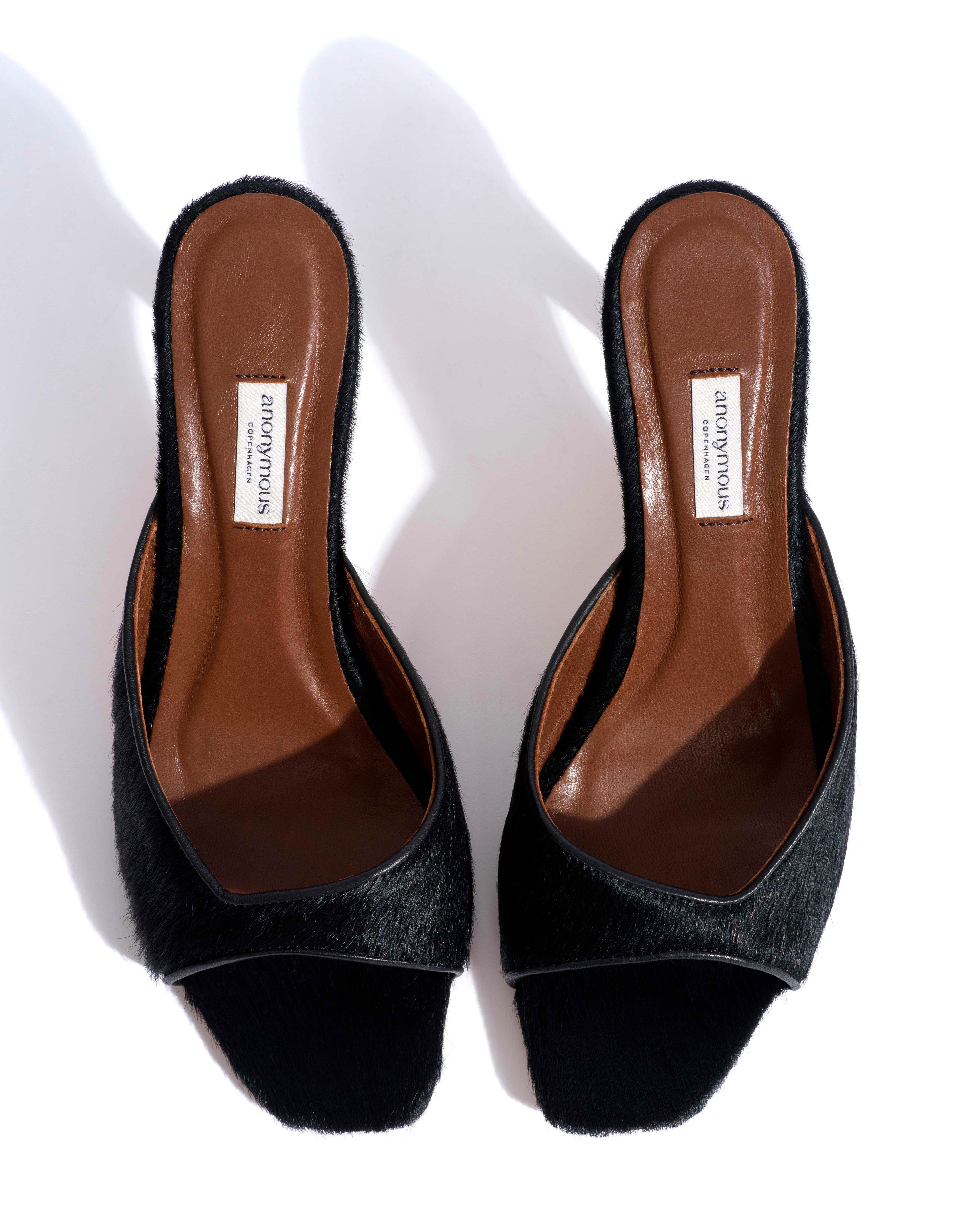 Mazy 75 Calf hair Black - Image 4