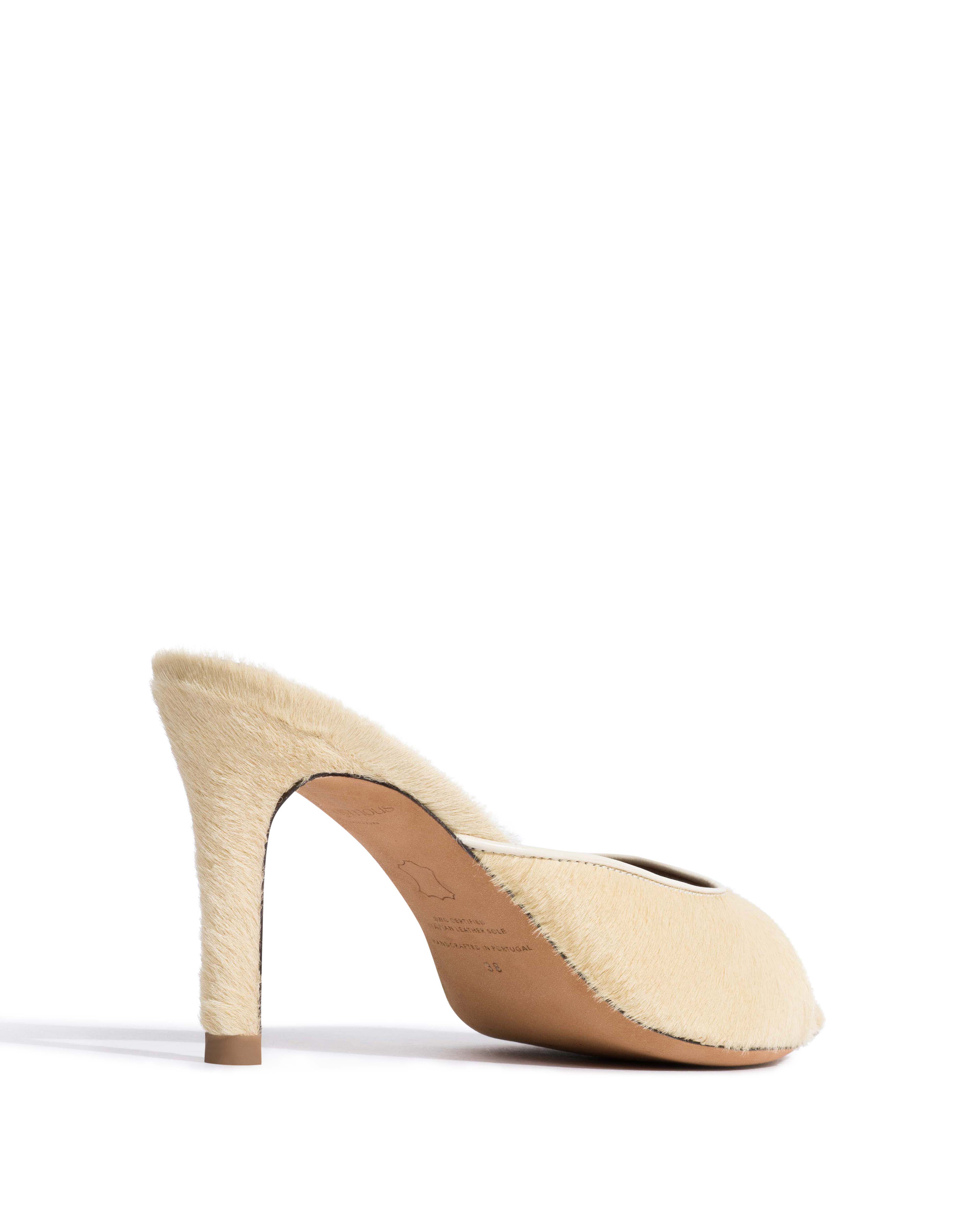 Mazy 75 Calf hair Ivory - Image 3