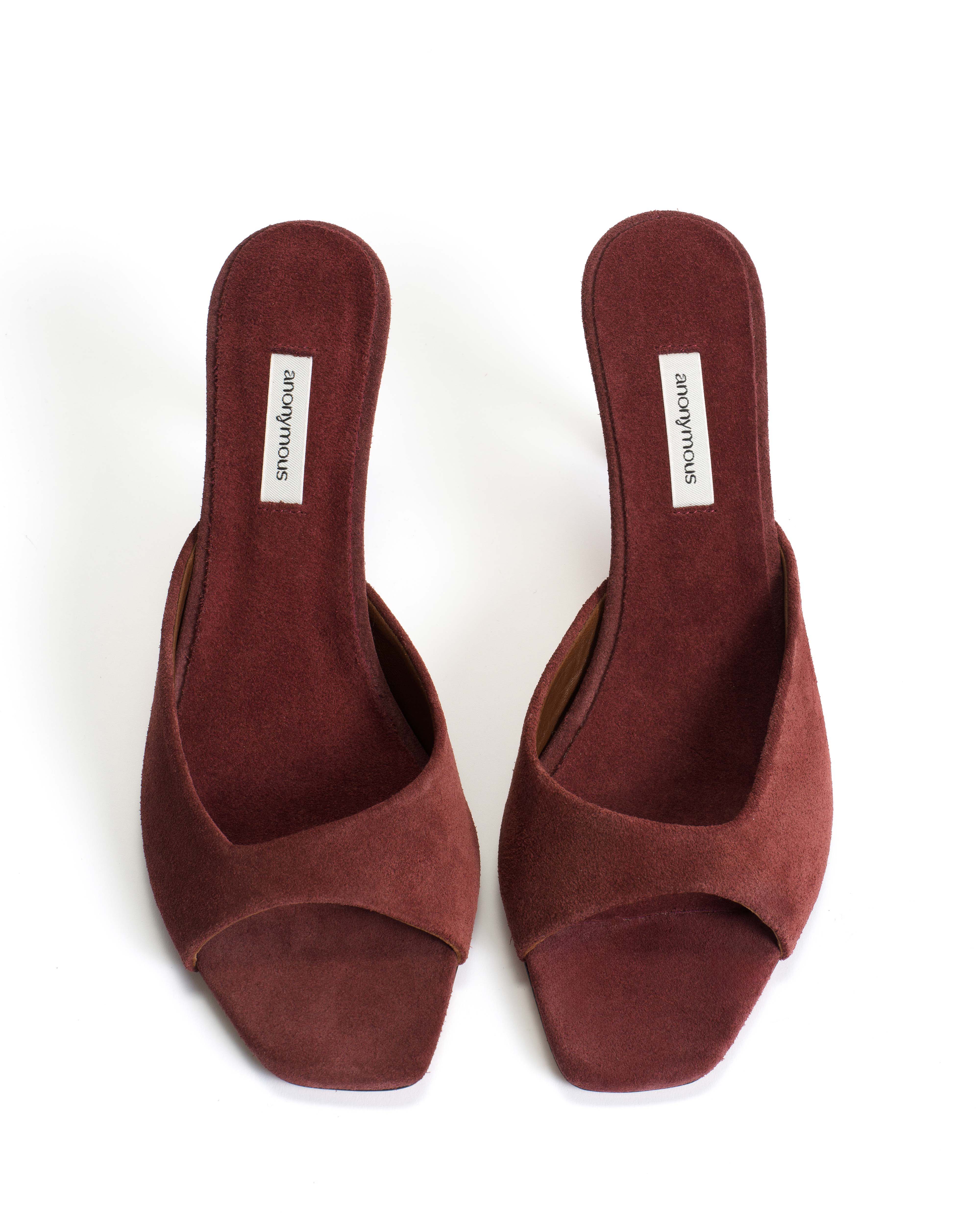 Mazy 75 Calf suede Pomegranate - Image 4