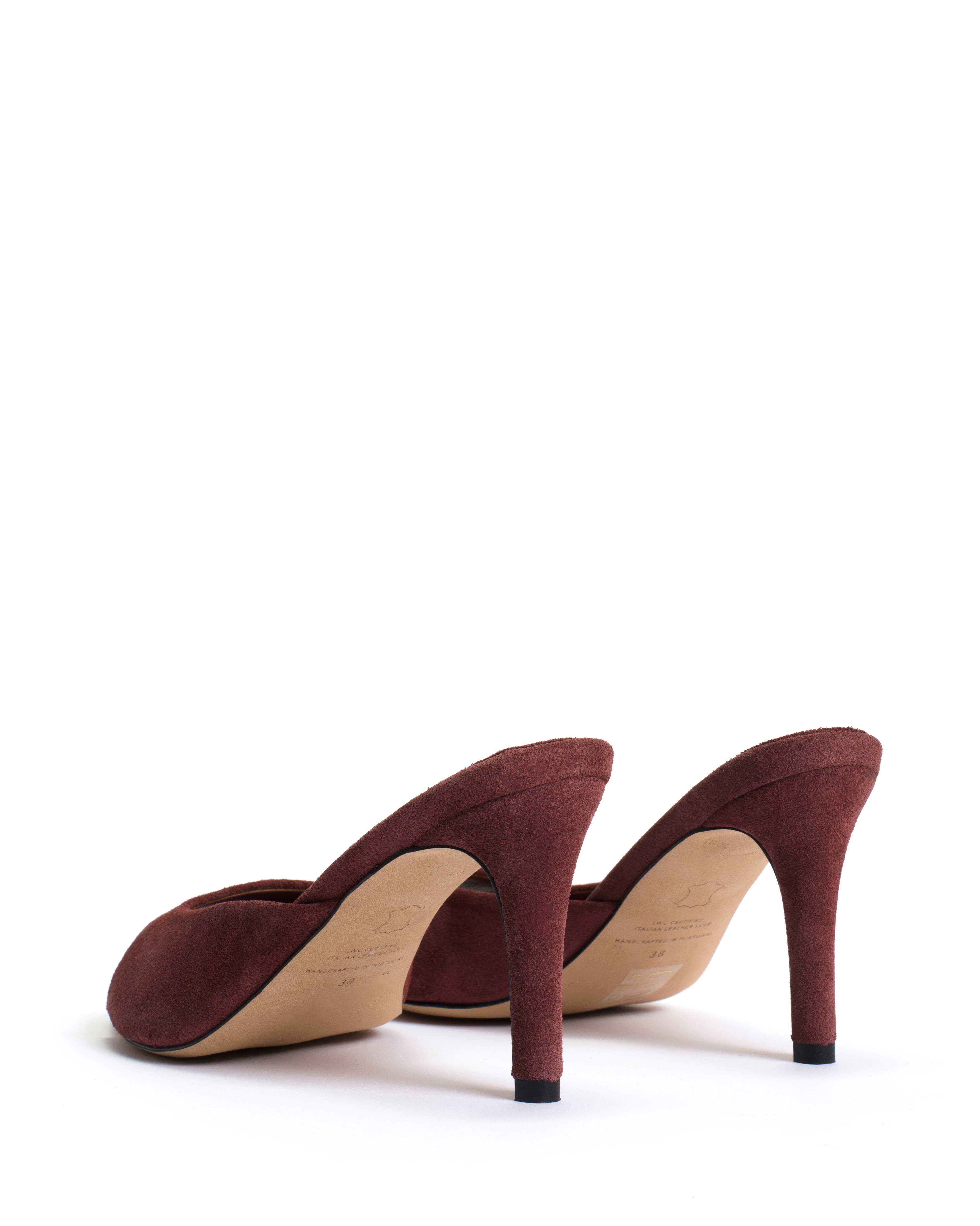 Mazy 75 Calf suede Pomegranate - Image 5