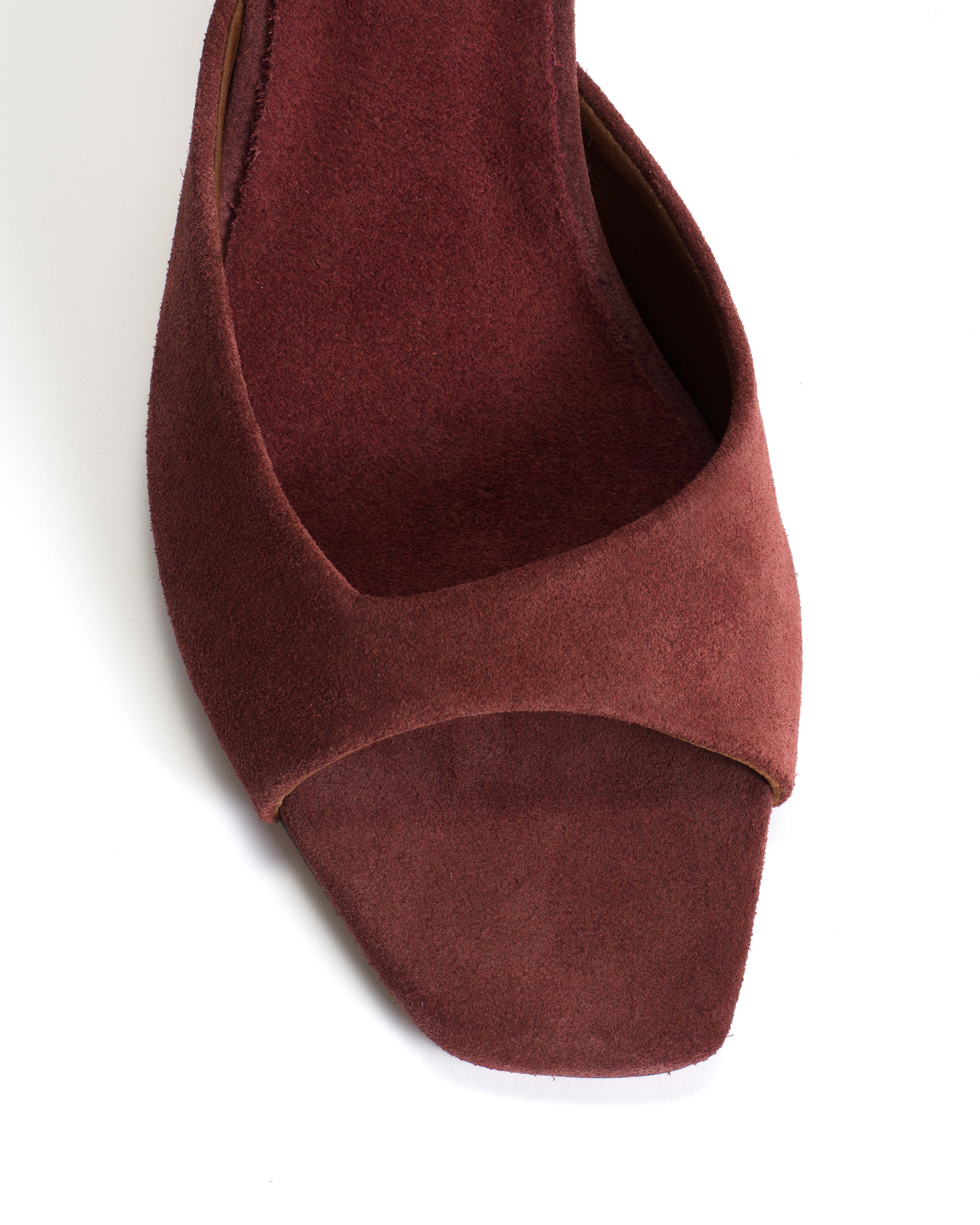 Mazy 75 Calf suede Pomegranate - Image 7