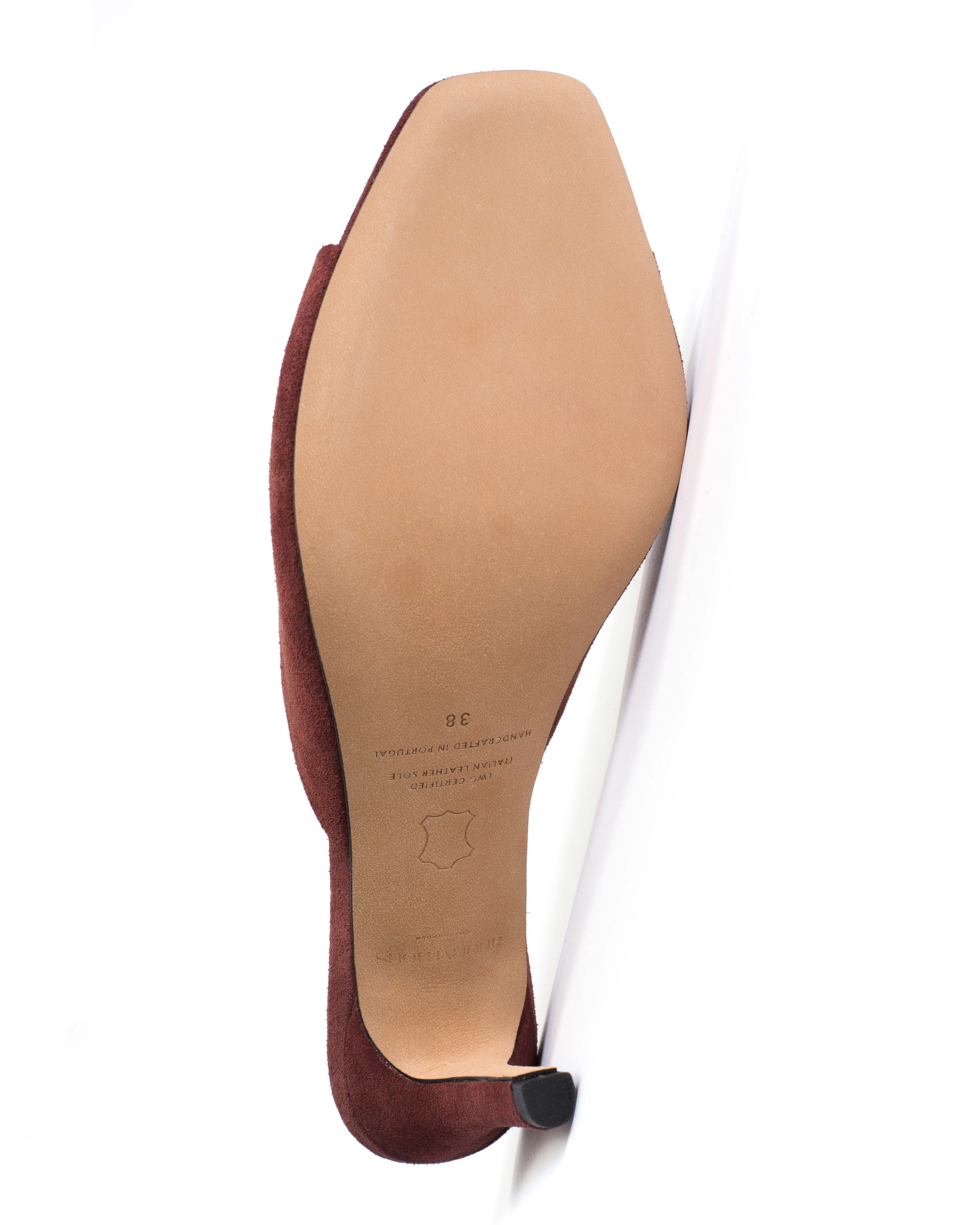 Mazy 75 Calf suede Pomegranate - Image 9