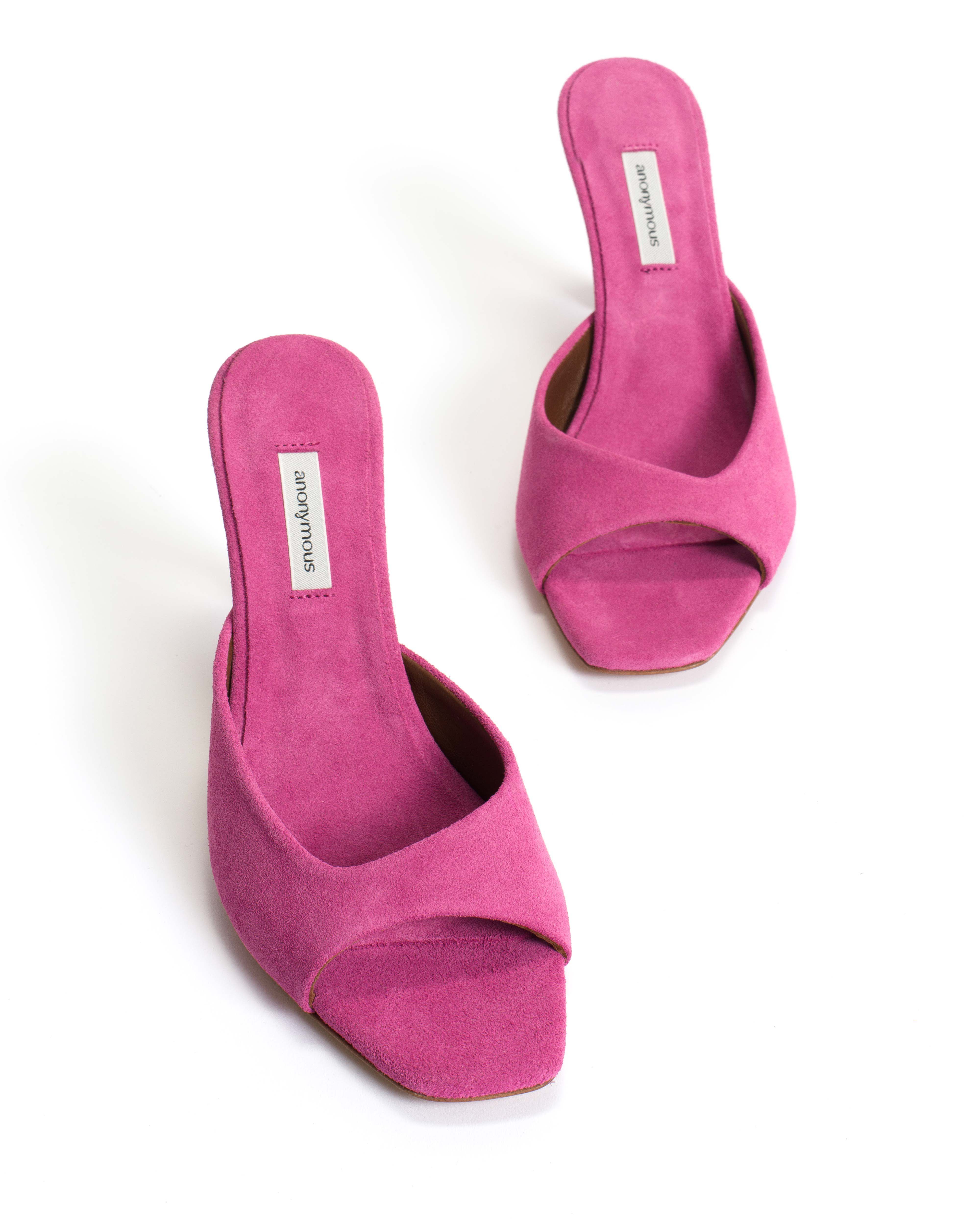 Mazy 75 Calf suede Raspberry sorbet - Image 6