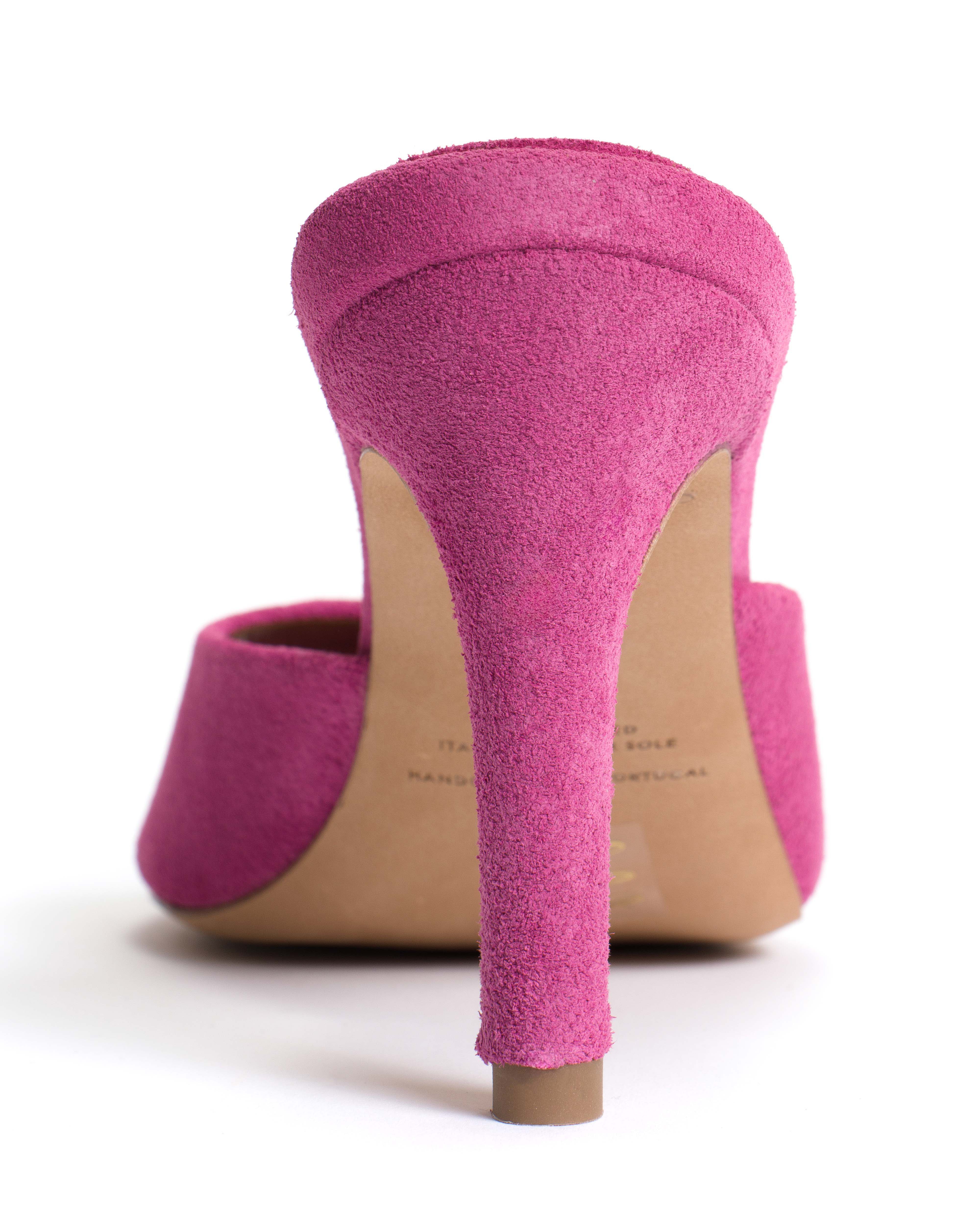 Mazy 75 Calf suede Raspberry sorbet - Image 8