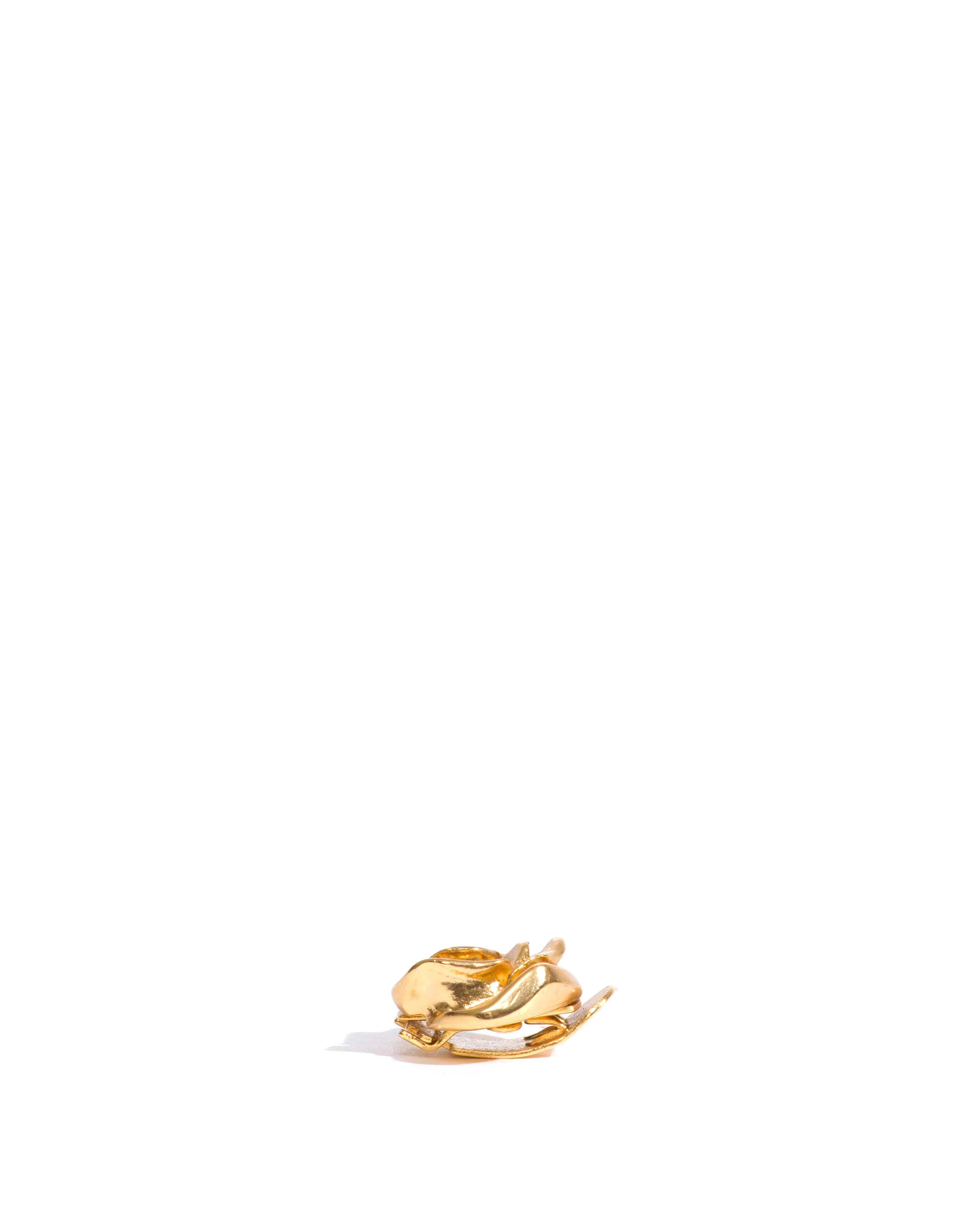 Metallic rose clip Metal Gold - Image 2
