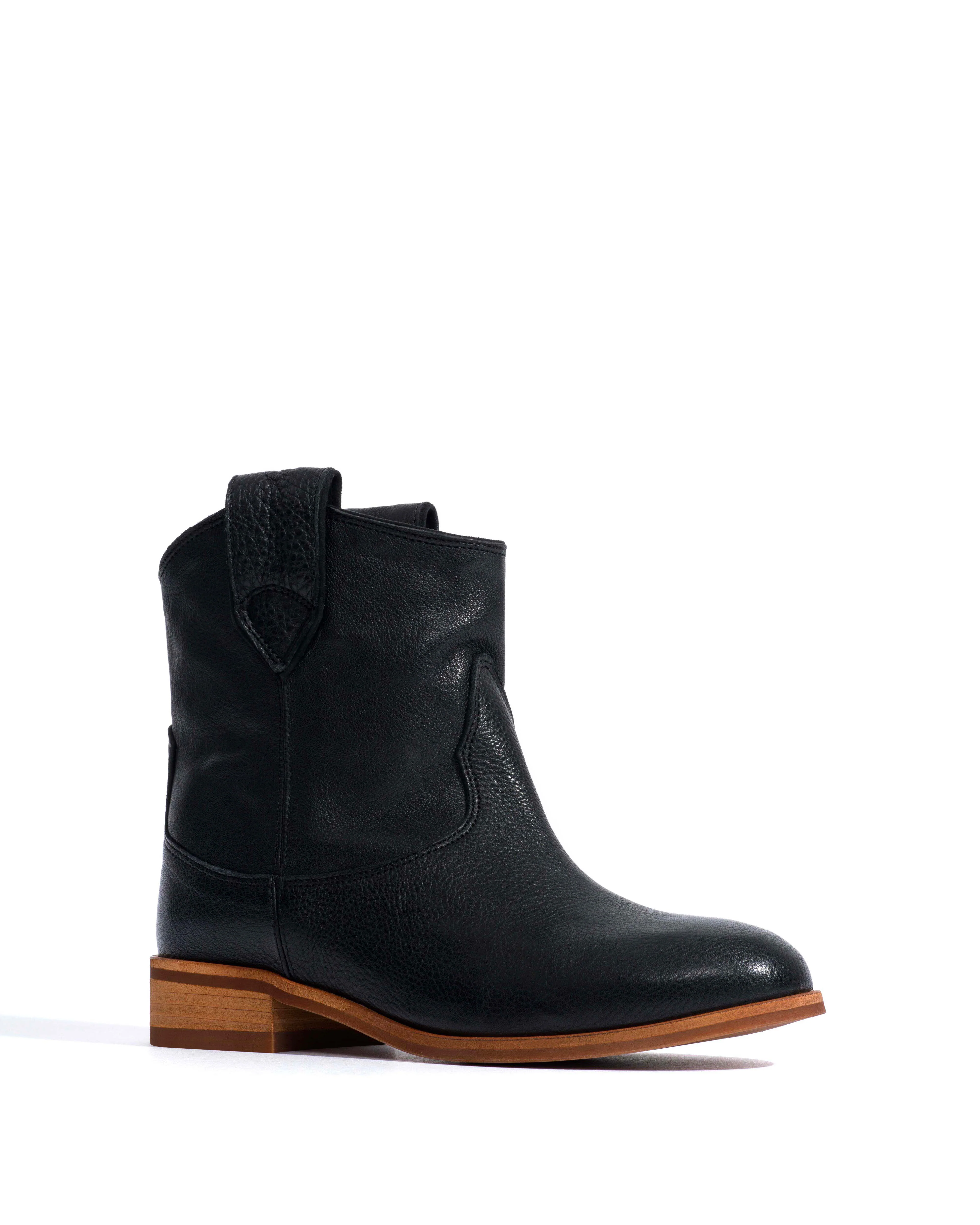 Monja Natural grain soft calf Black - Image 2