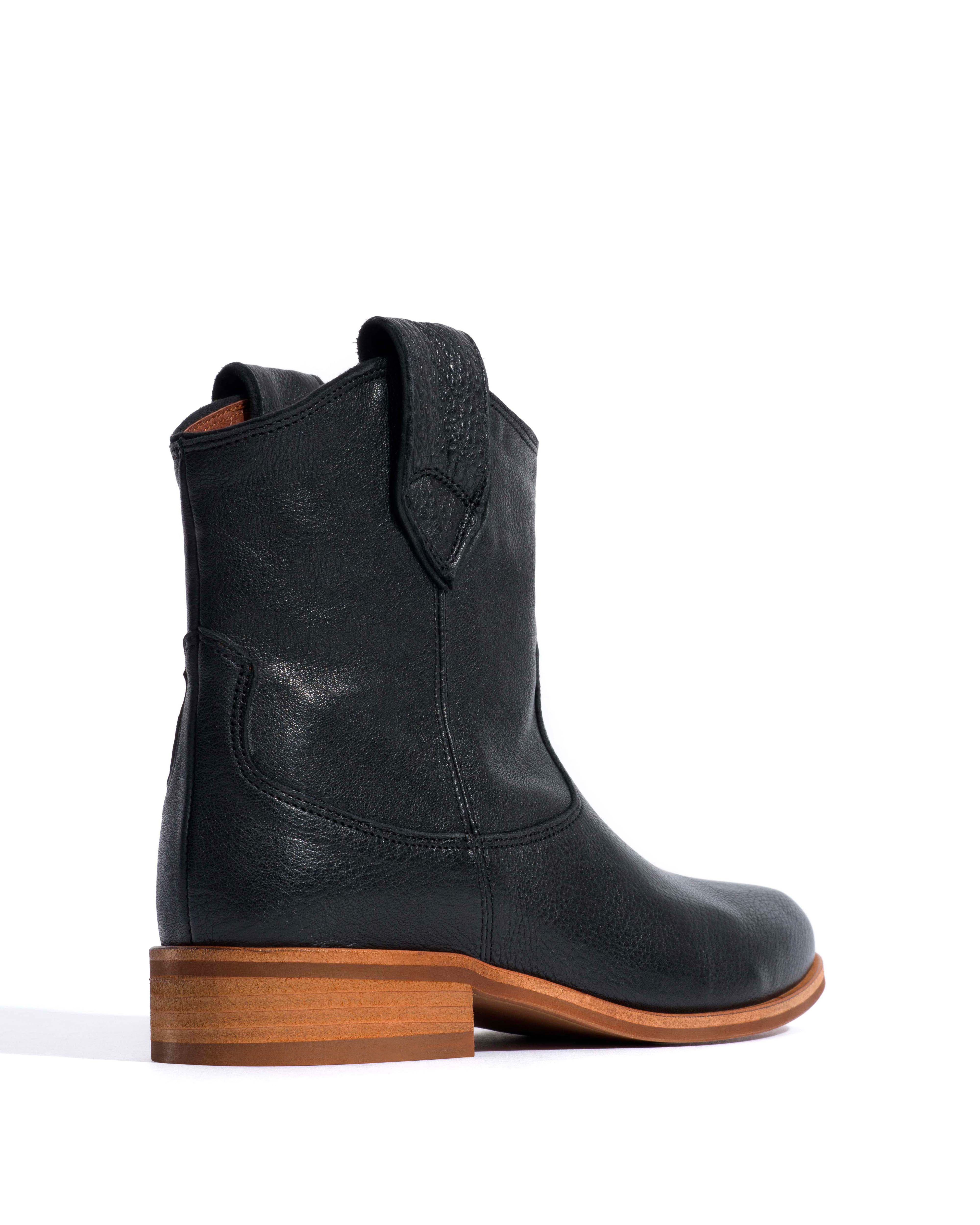 Monja Natural grain soft calf Black - Image 3