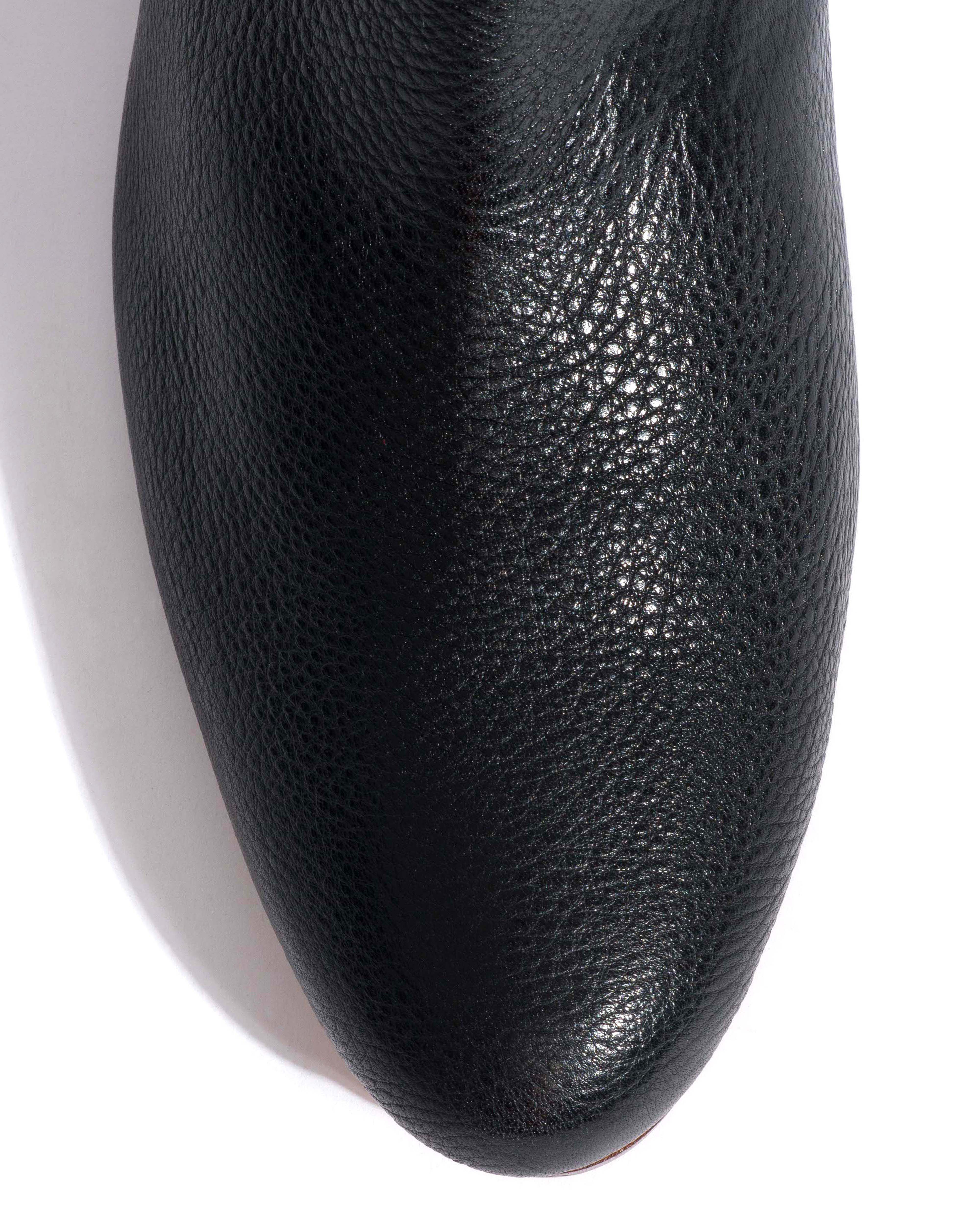 Niabella Natural grain soft calf Black - Image 5