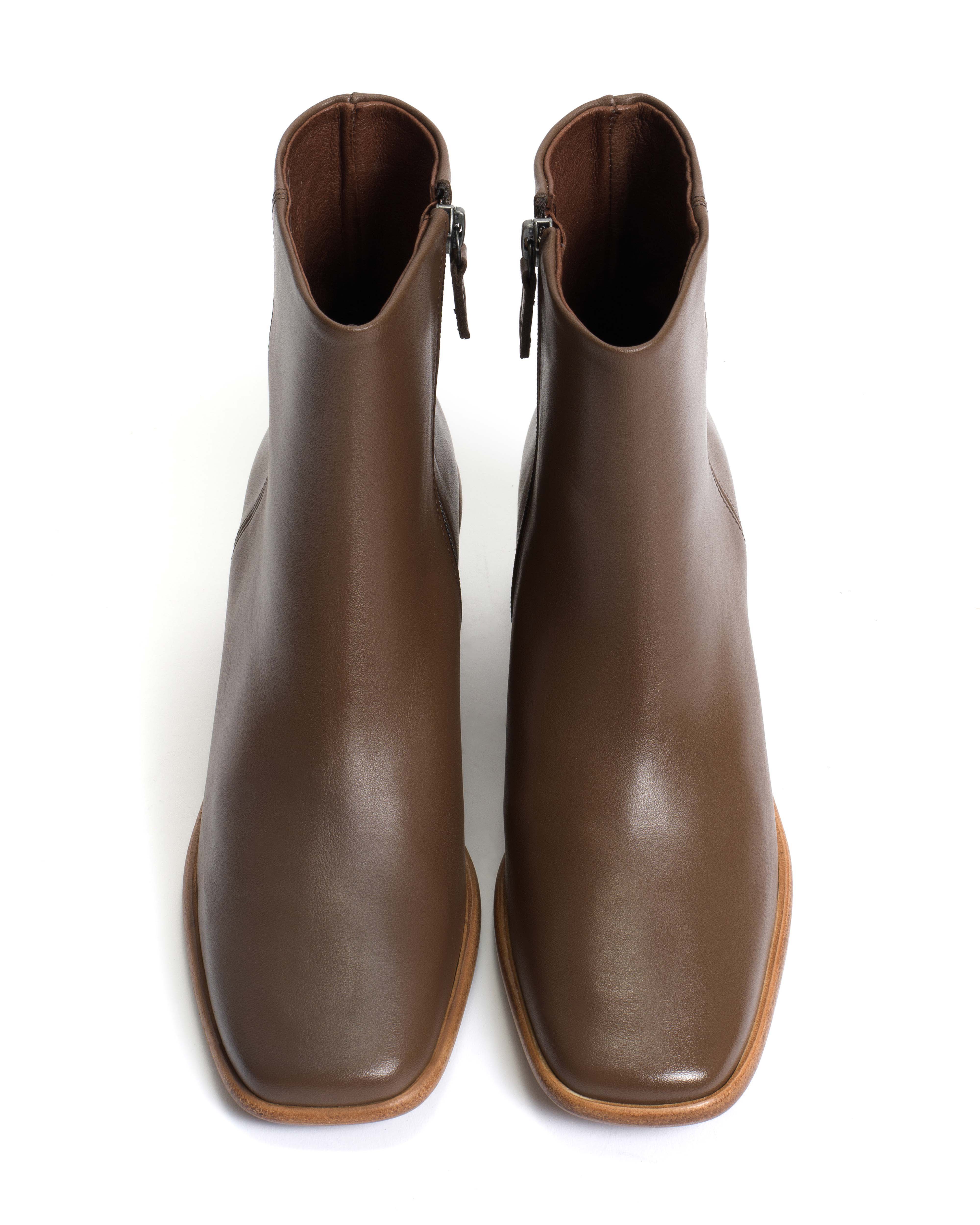 Orielle Soft calf Dark taupe - Image 3