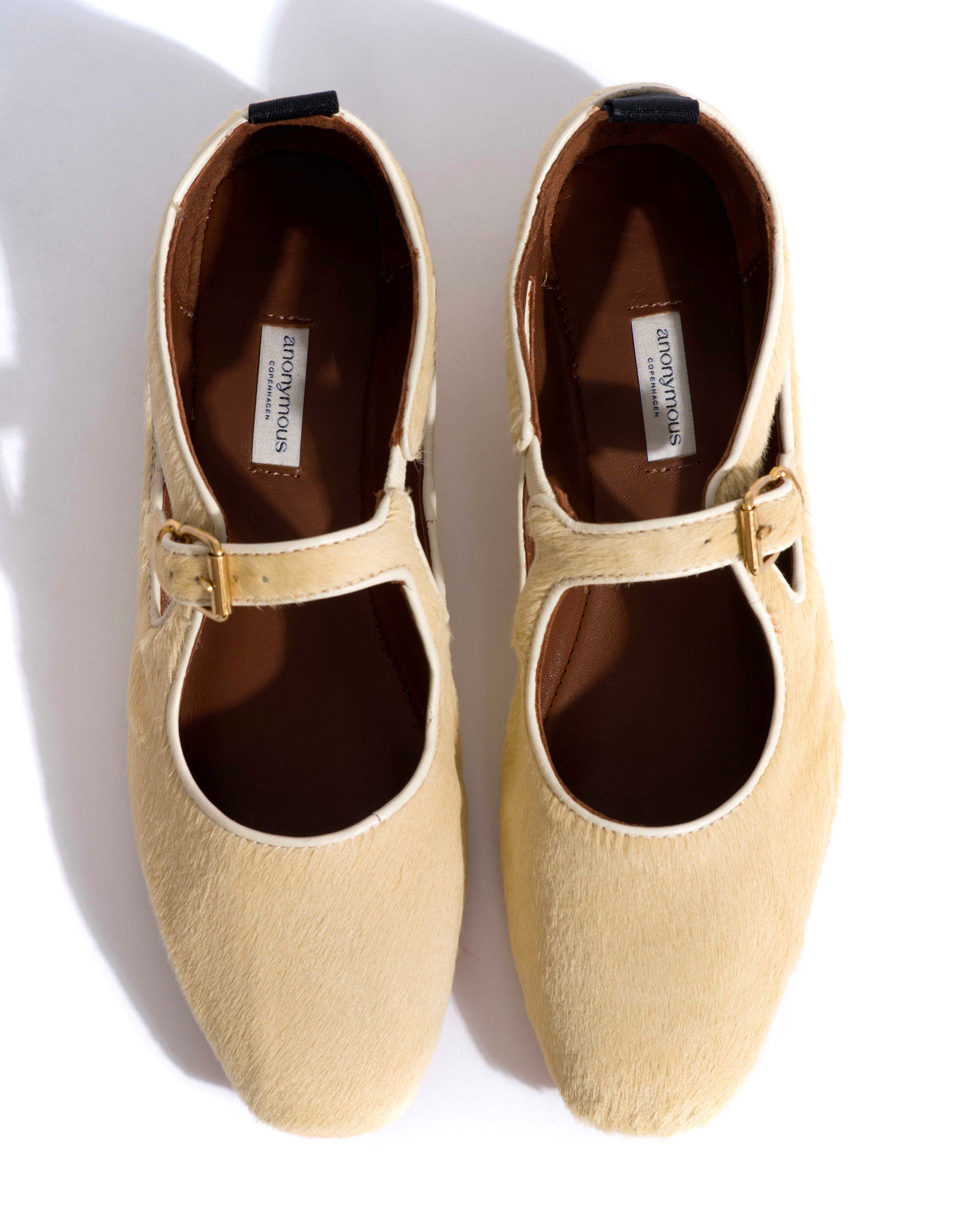 Praise Calf hair Ivory - Image 4