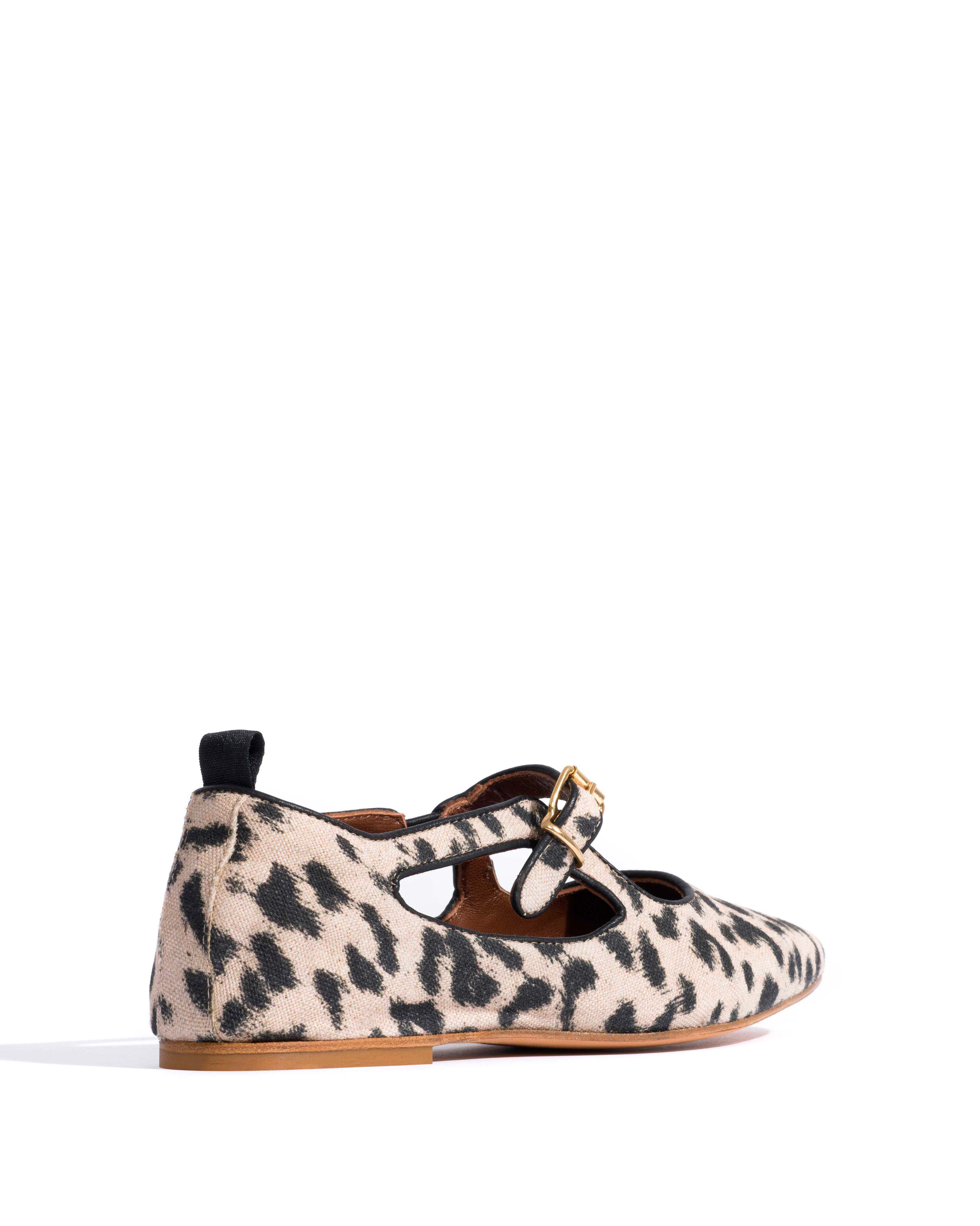 Praise Natural cotton-linen Leopard - Image 3