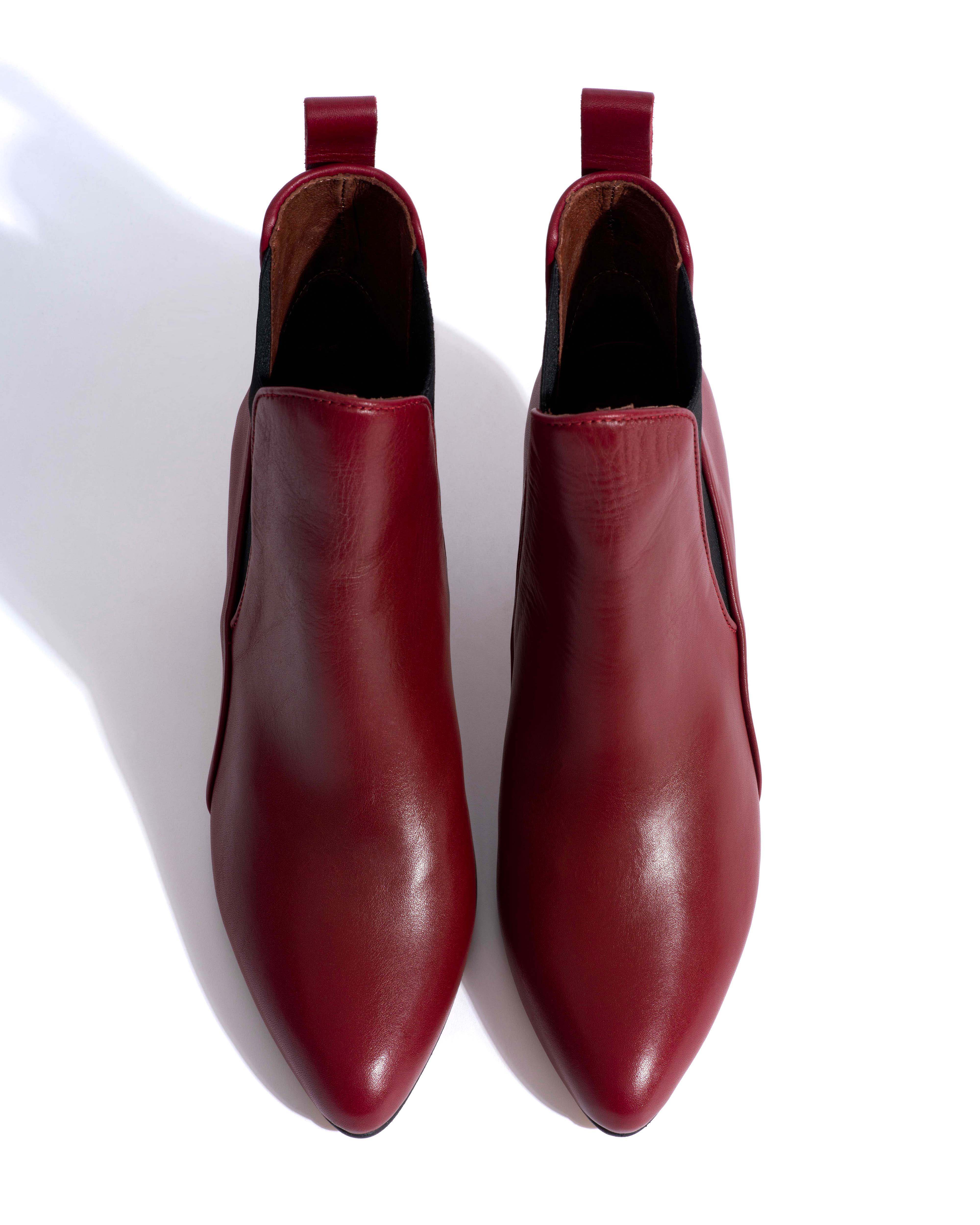 Rikley Soft calf Pomegranate - Image 4
