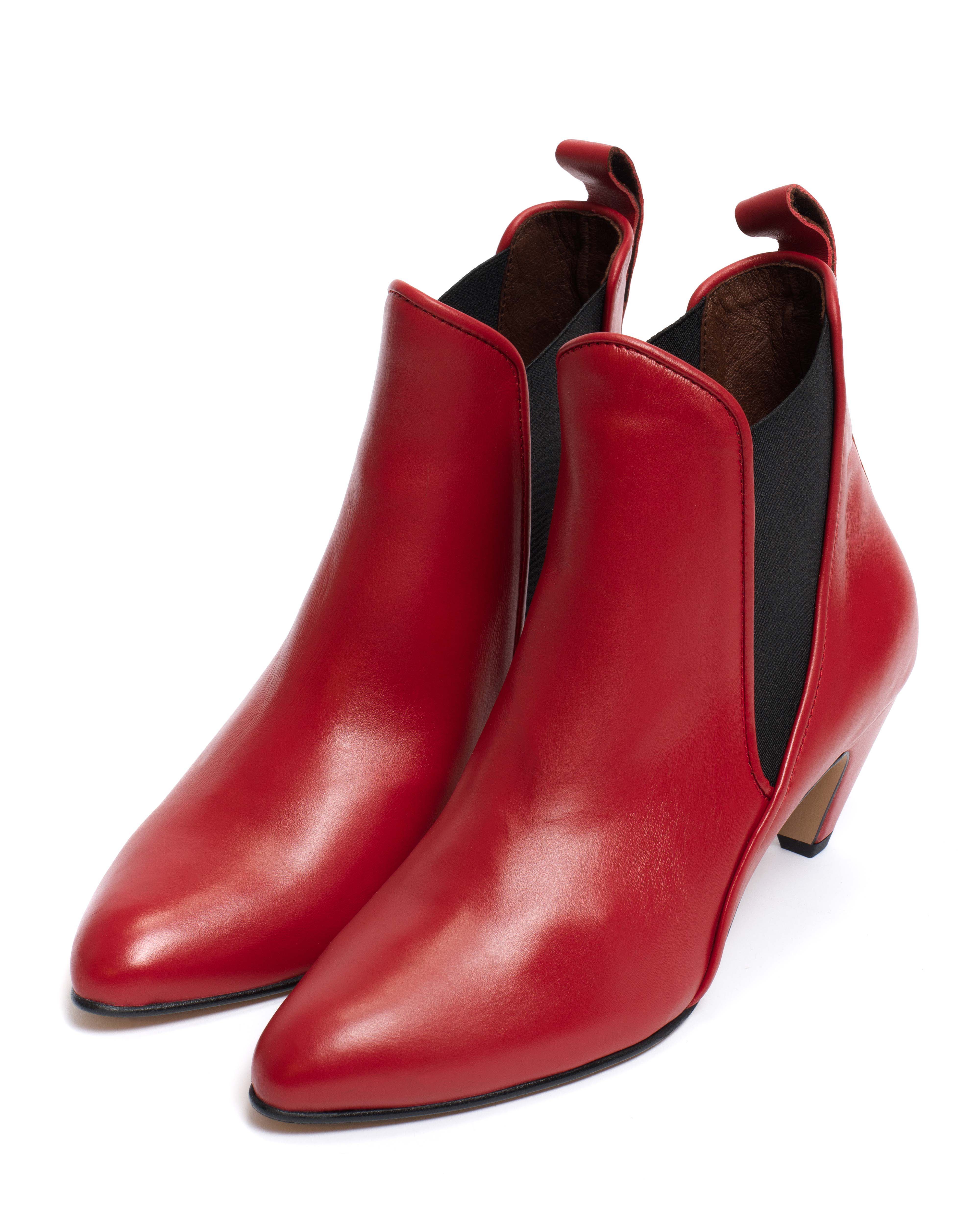 Rikley Soft calf Ruby red - Image 2