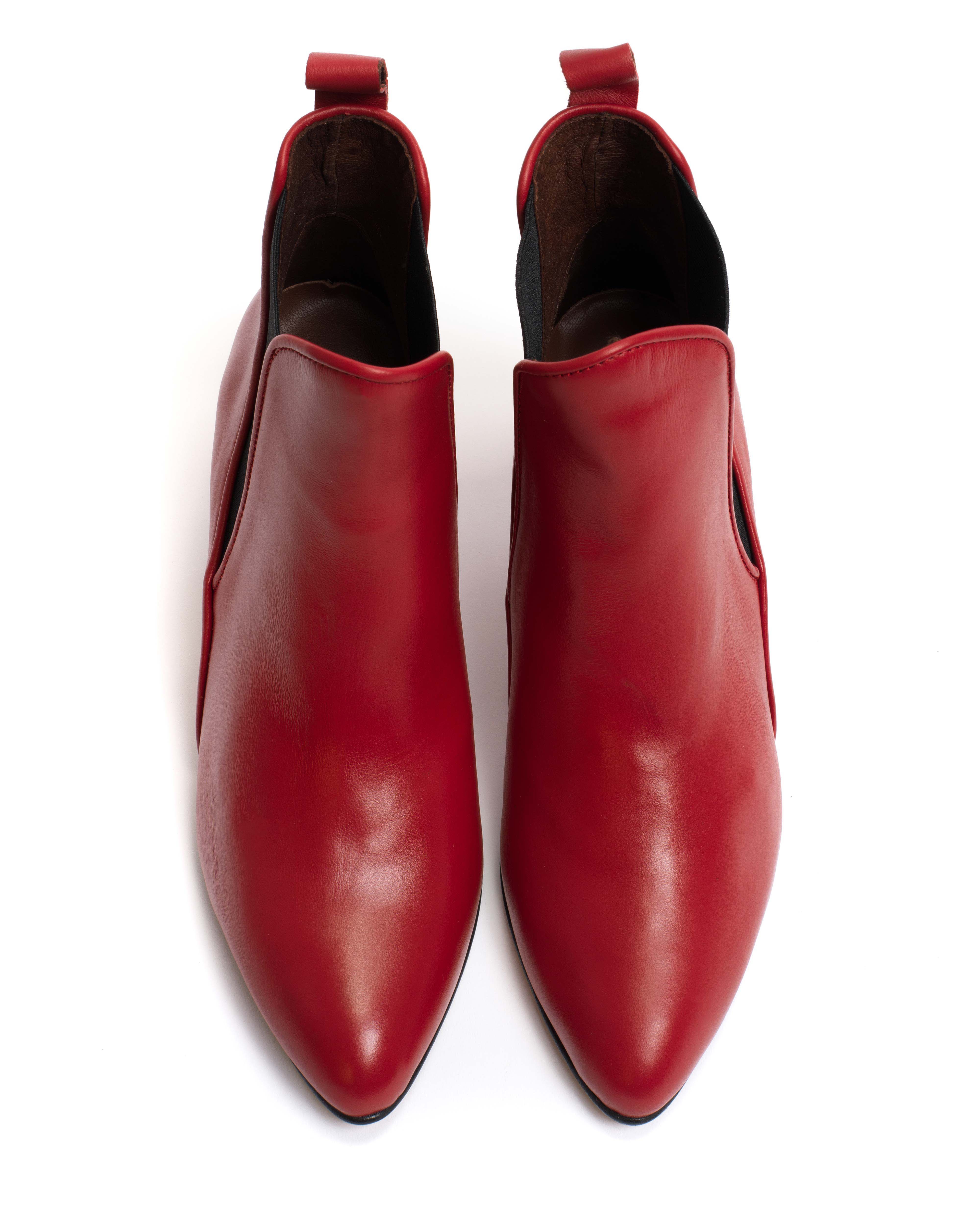 Rikley Soft calf Ruby red - Image 3