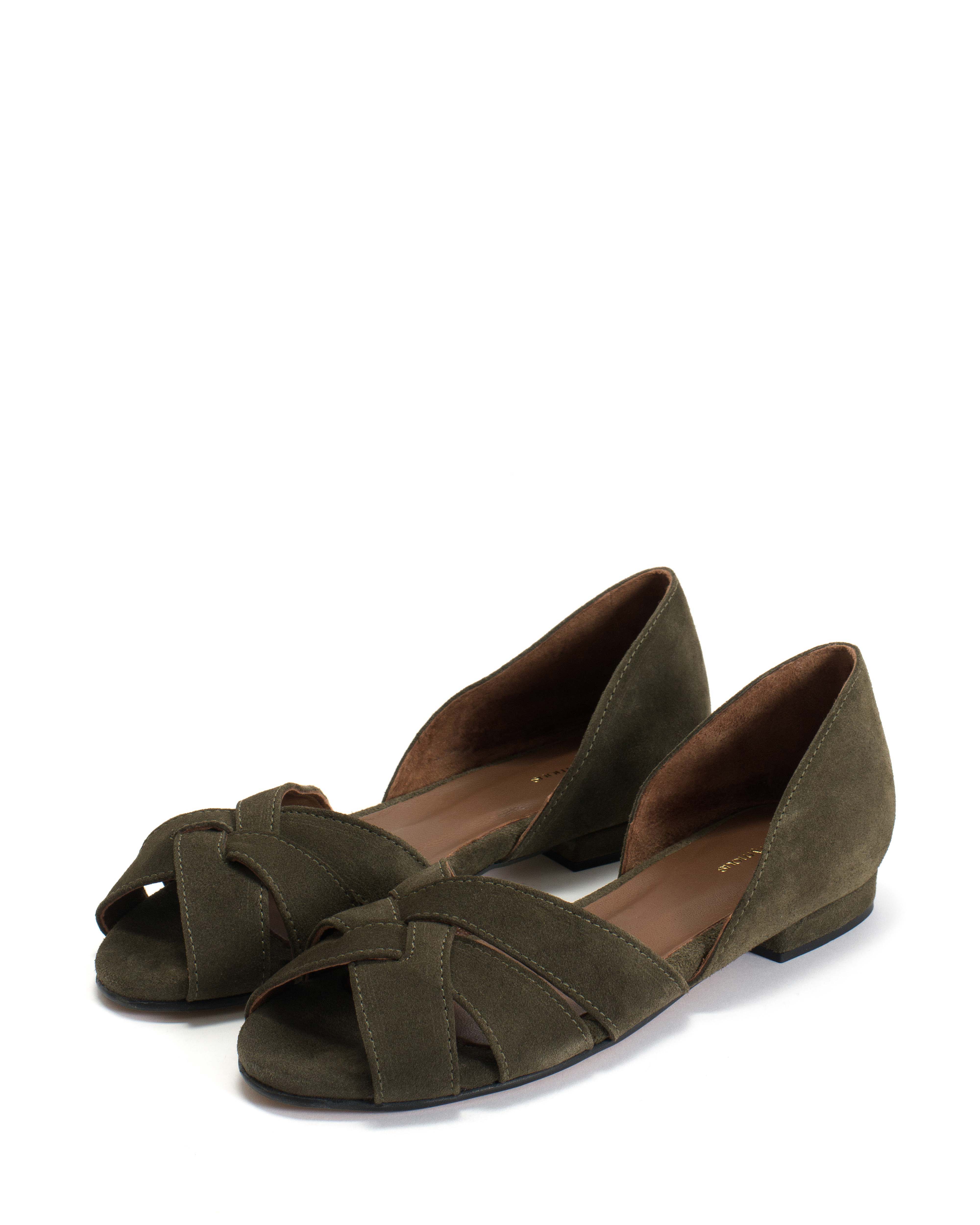 Sanni 20 Calf suede Moss green - Image 2