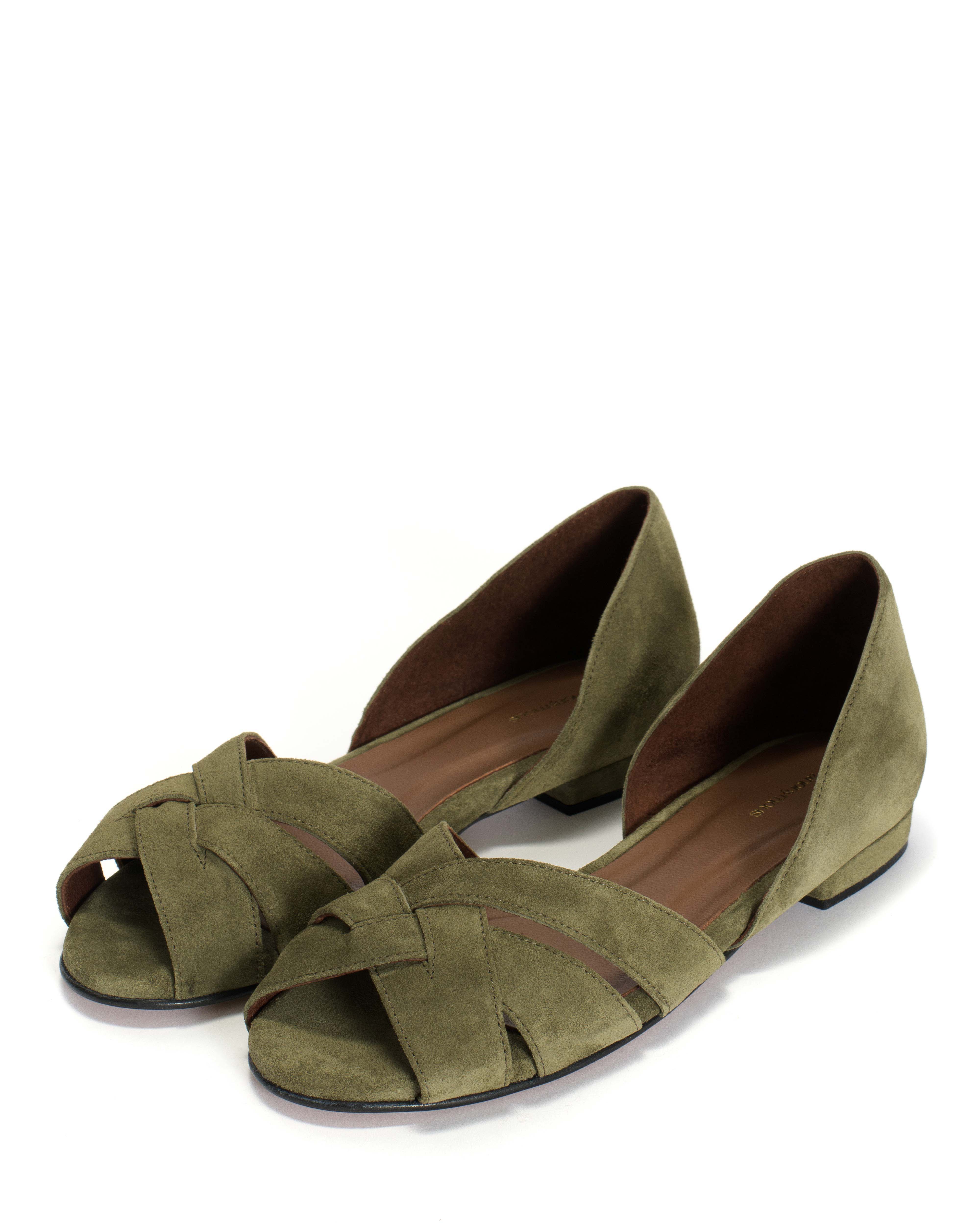 Sanni 20 Calf suede Olive green - Image 2
