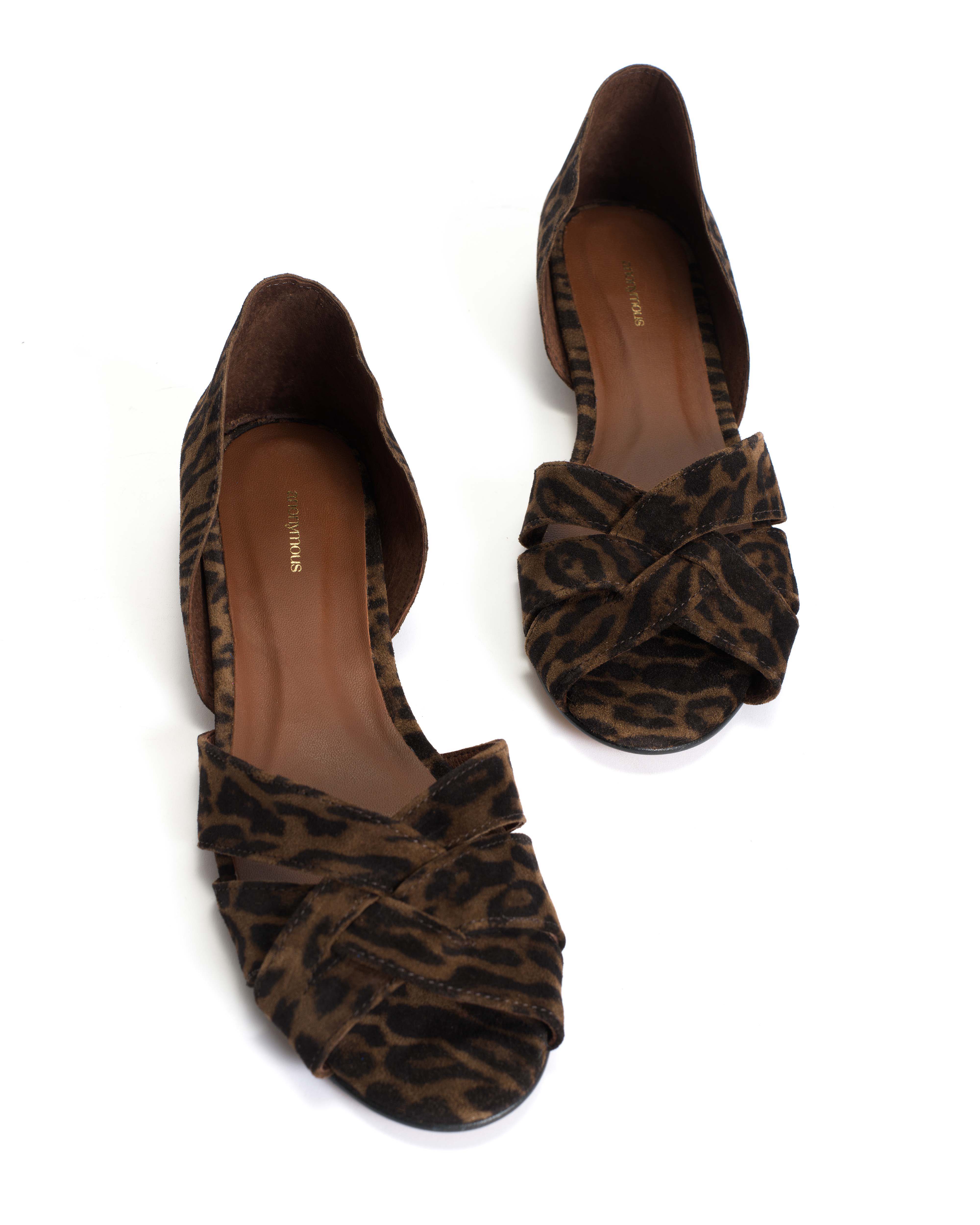 Sanni 20 Calf suede print Jaguar - Image 5