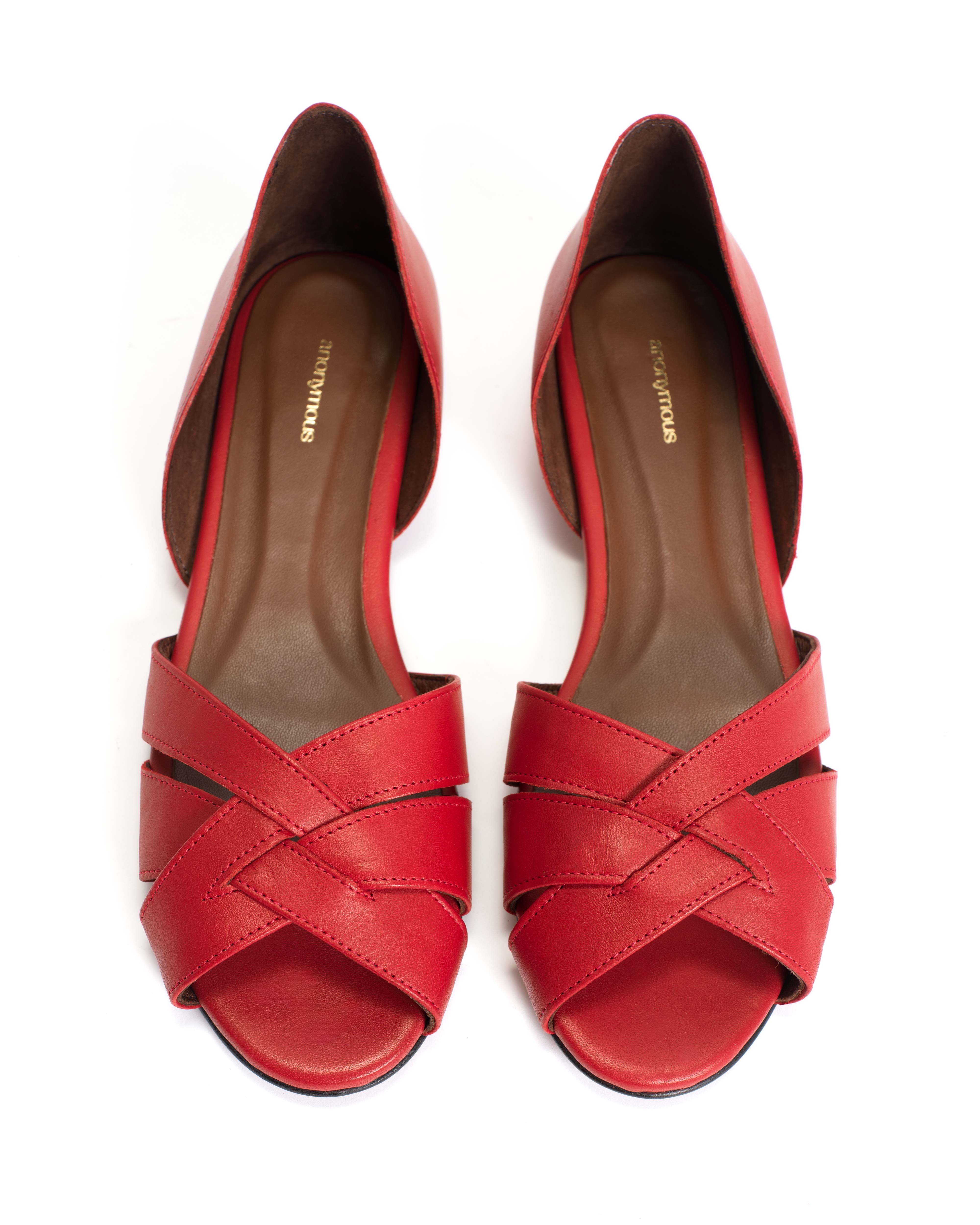 Sanni 20 Soft calf Ruby red - Image 3