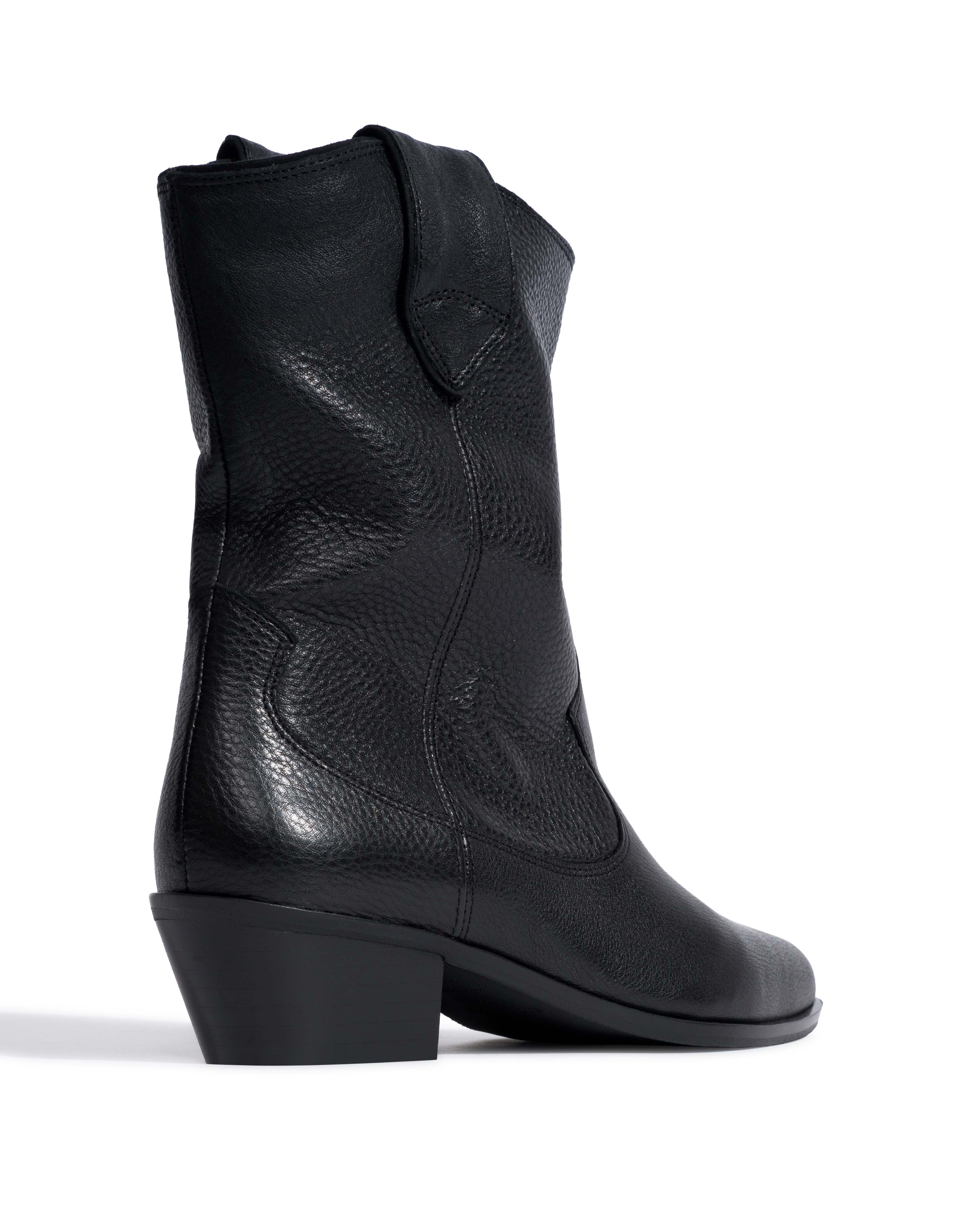 Saseline 35 Natural grain soft calf Black - Image 3