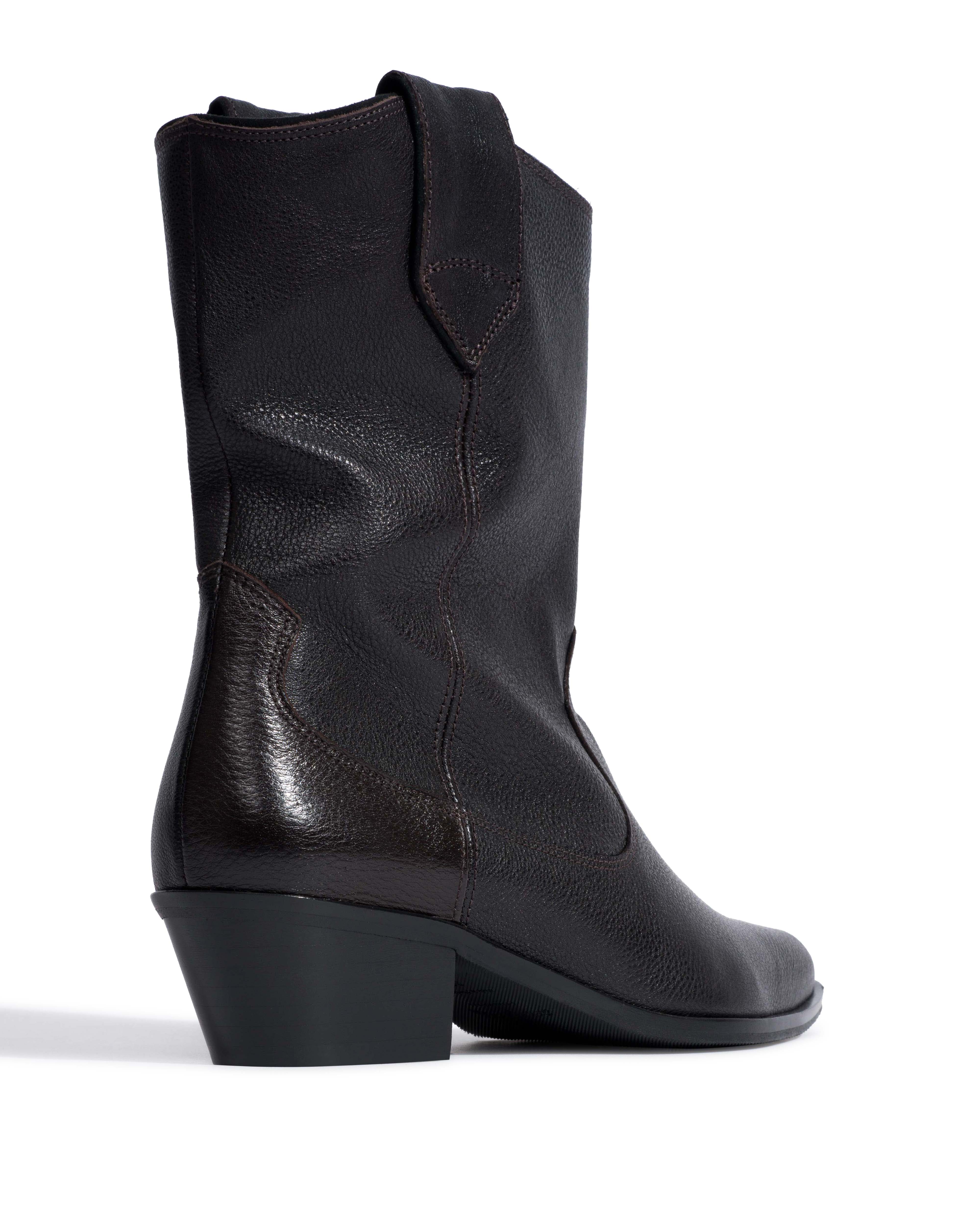 Saseline 35 Natural grain soft calf Espresso brown - Image 3