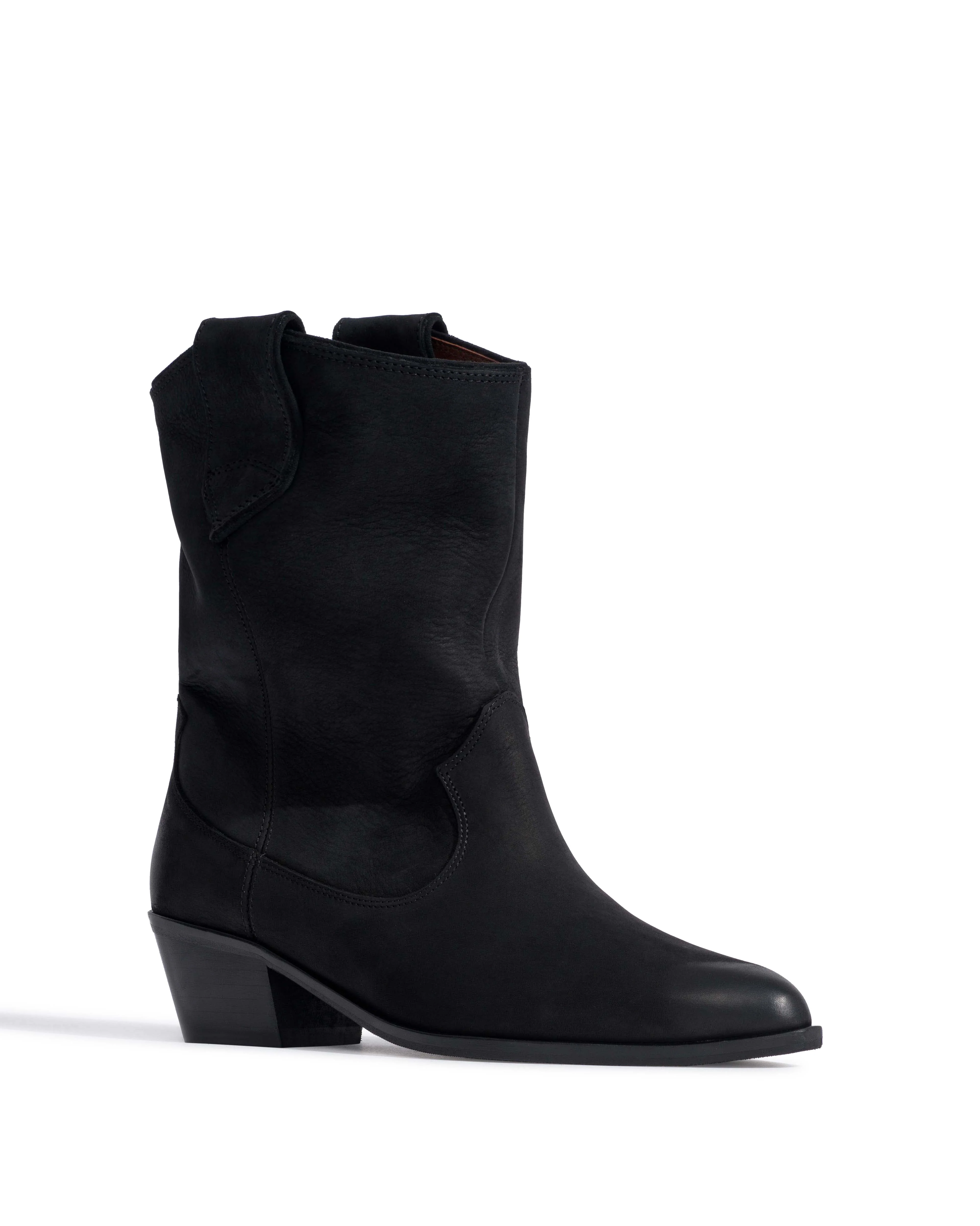 Saseline 35 Soft nubuck calf Black - Image 2