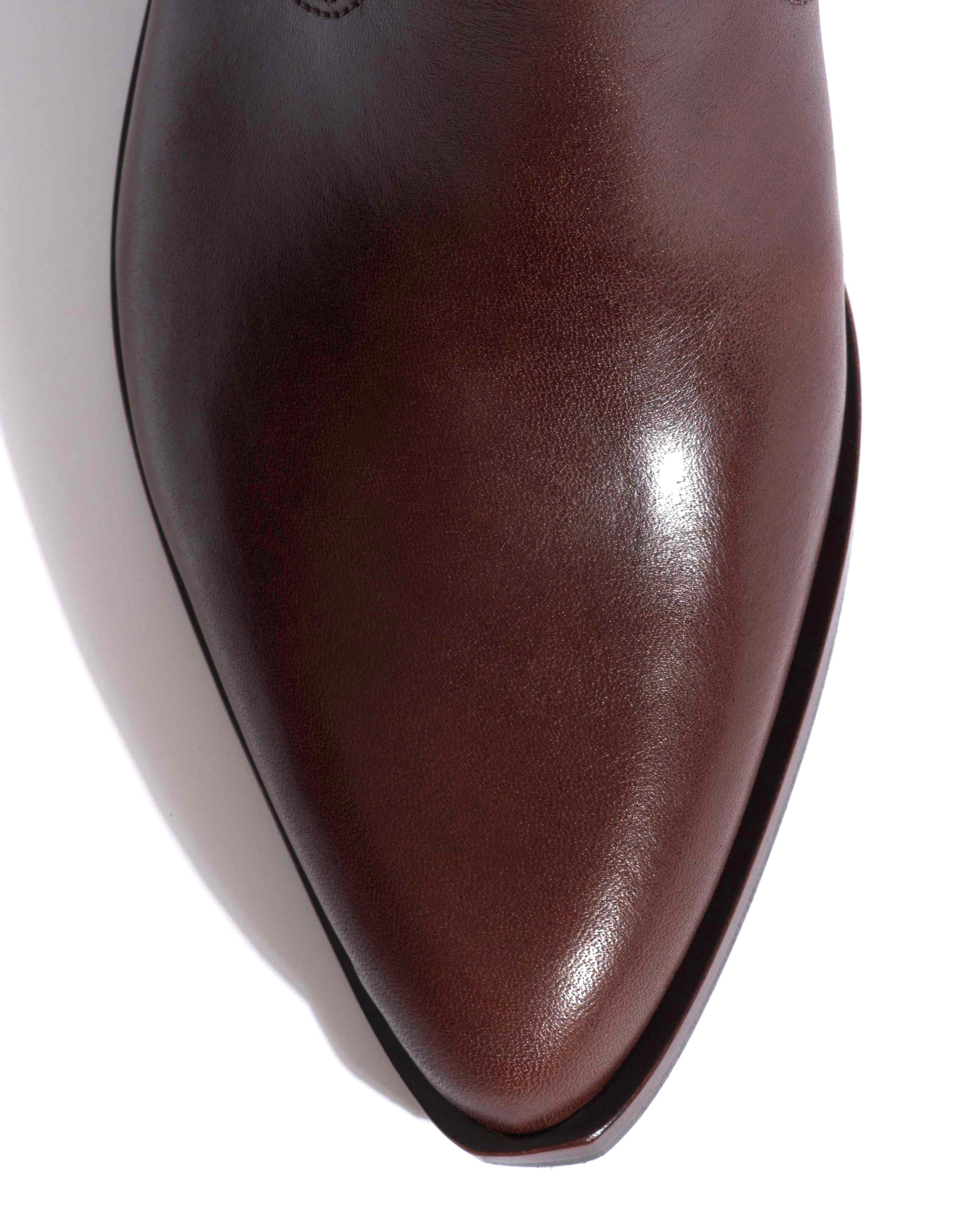 Saseline 35 Vegetal soft calf Coffee brown - Image 5