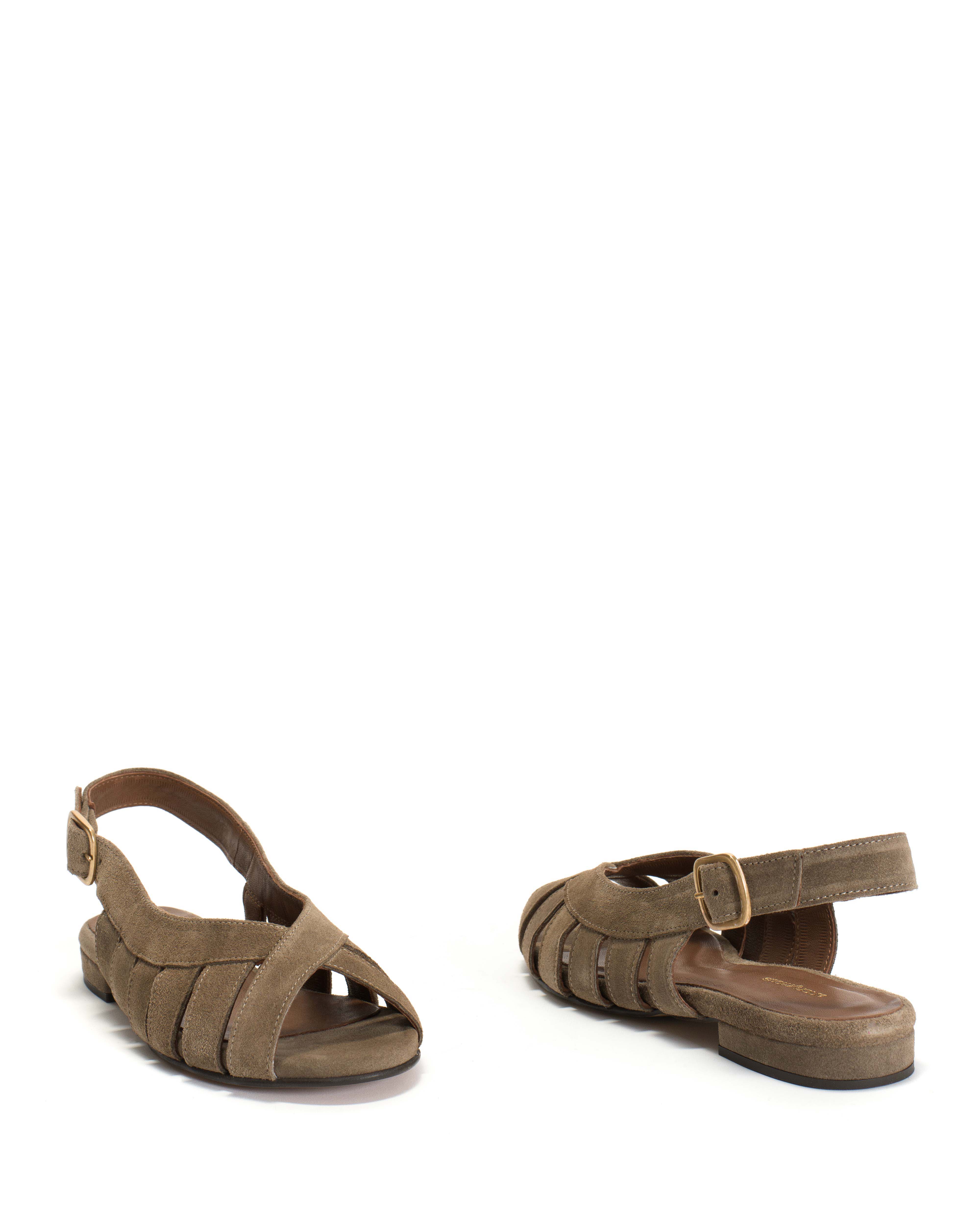 Sophie 20 Calf suede Mushroom - Image 6