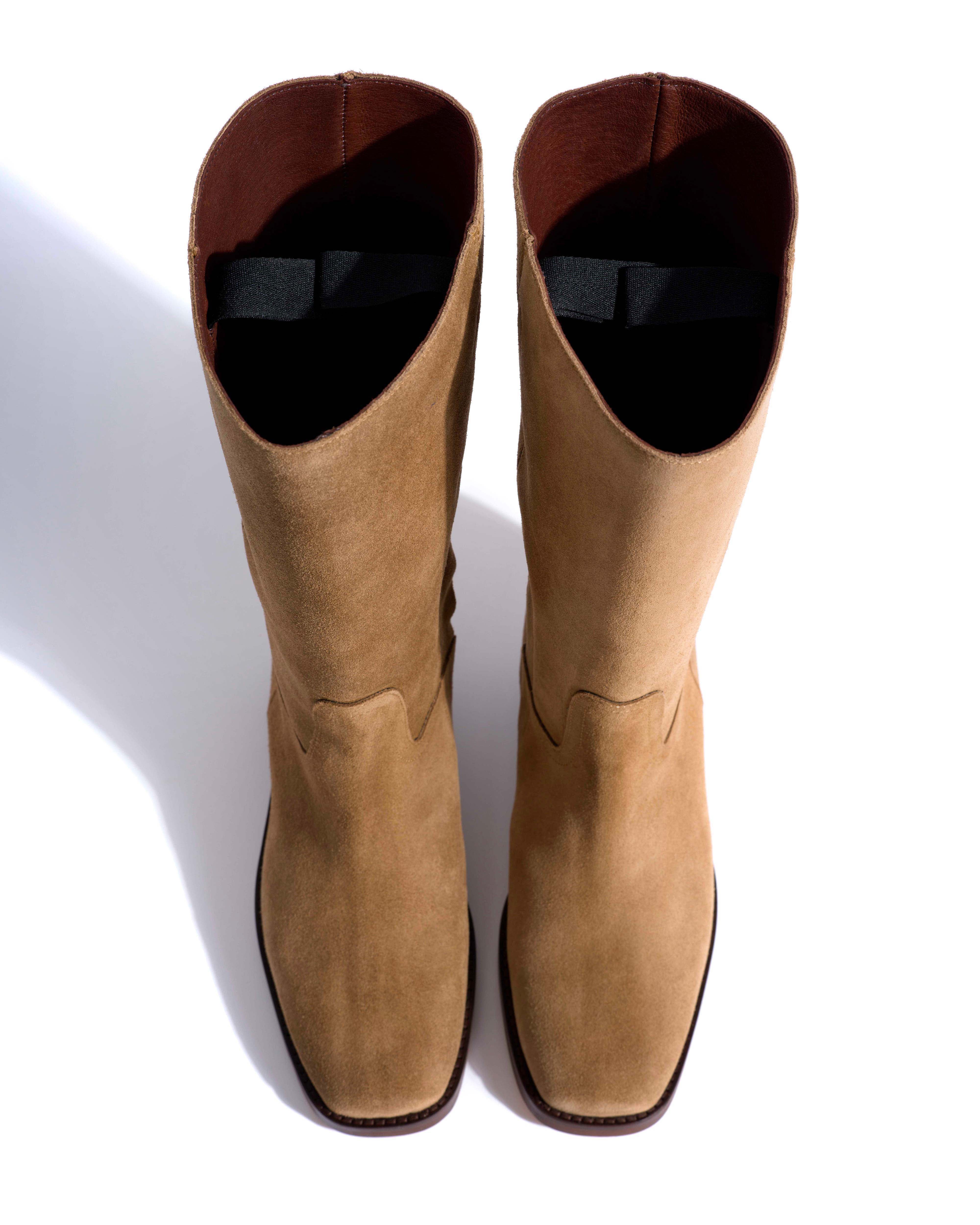 Tarisha Calf suede Cinnamon - Image 4