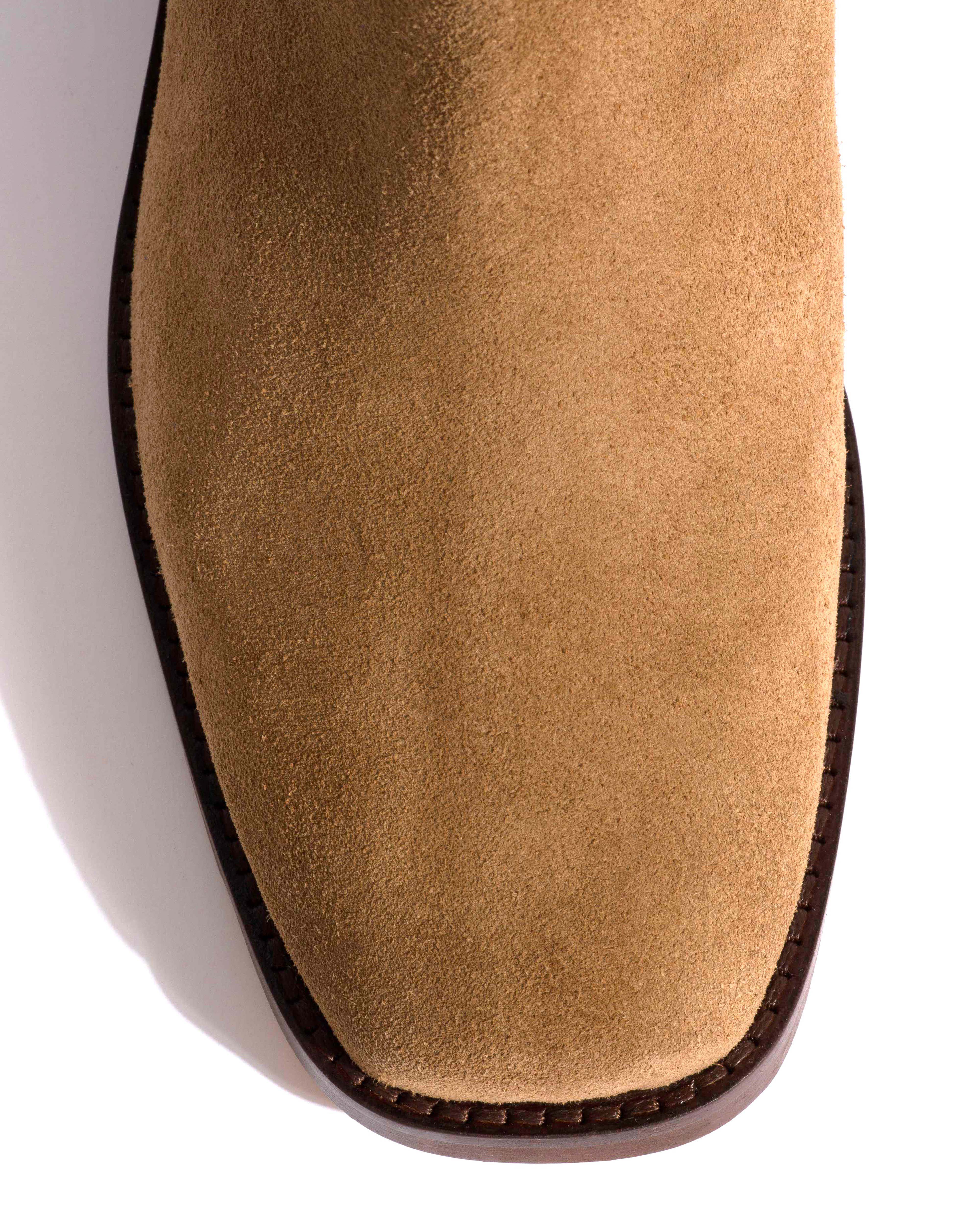 Tarisha Calf suede Dried olive - Image 5